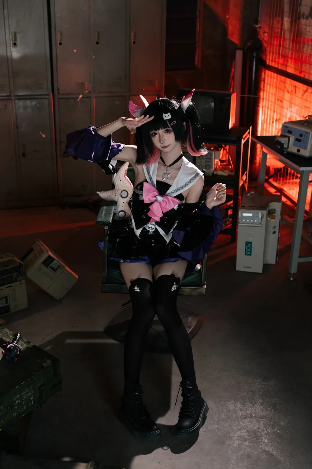 【南宫羽cos】绝区零狂想缪斯，在工业废墟里点燃狂想节拍 - 第 8 张