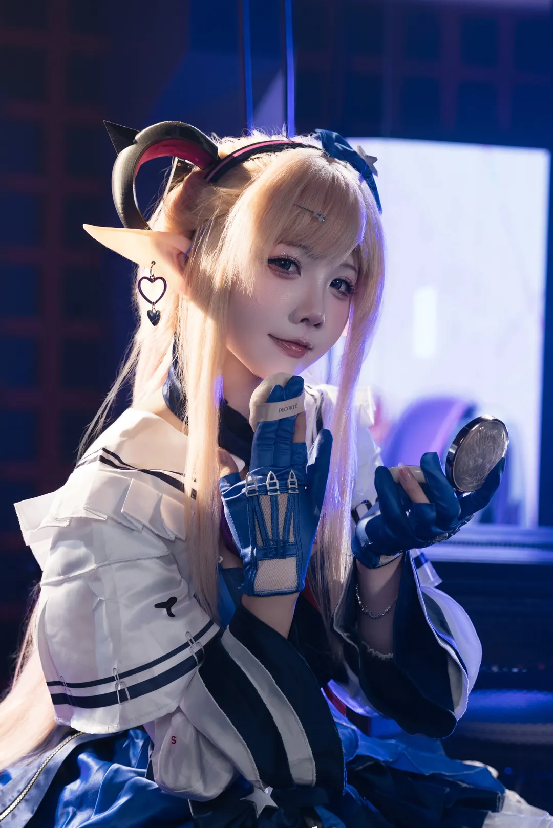 【梨落cos】明日方舟终末地，舞台灯光下的偶像瞬间 - 第 2 张
