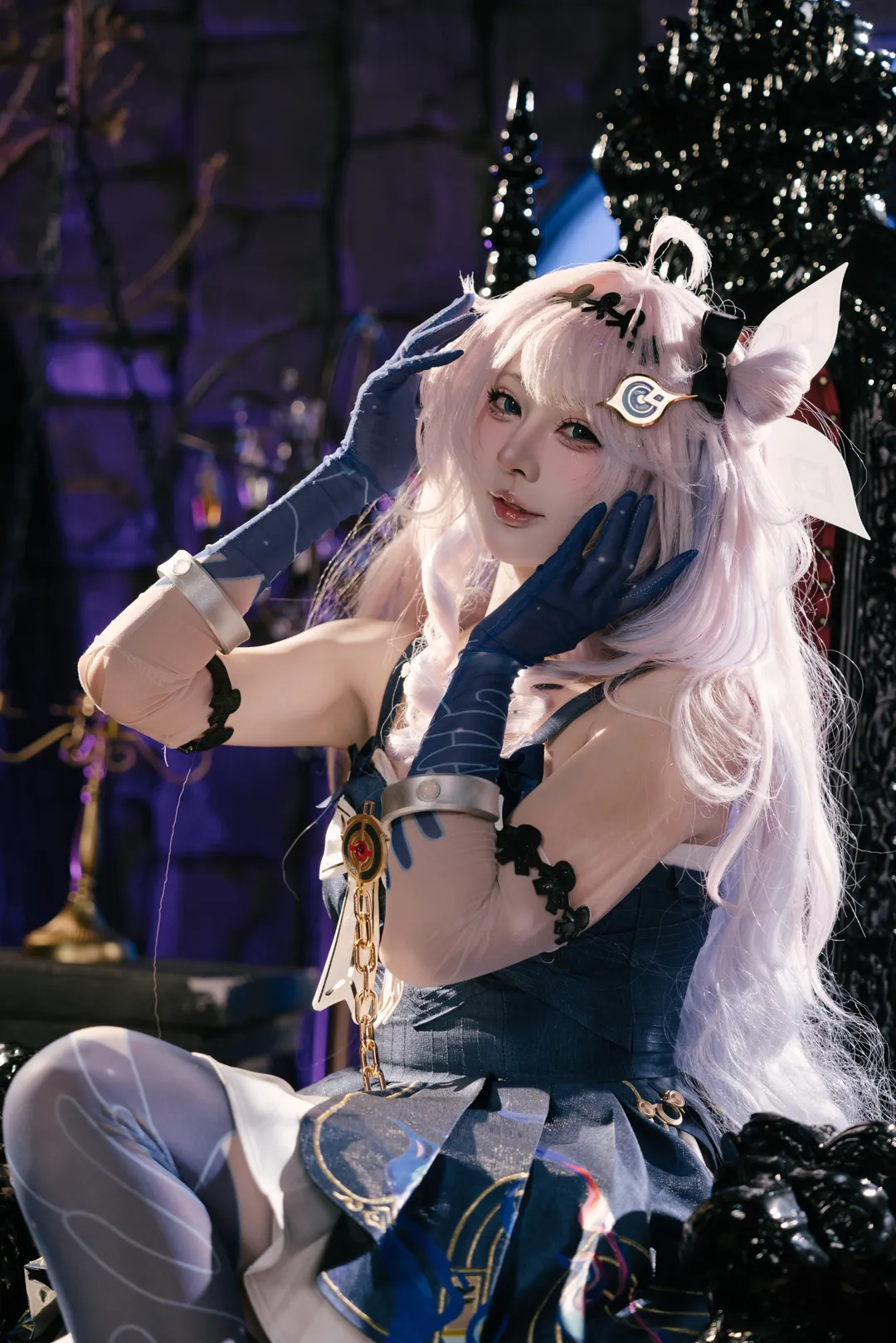 【達妮婭cos】壓碎與潰滅，二形態的鳴潮鐘聲已經敲響 - 第 5 張