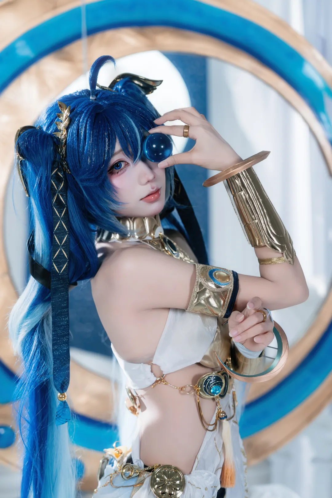 【ユーノ コスプレ】鳴潮に巡る月相、私自身をアンカーとして - 1 枚目