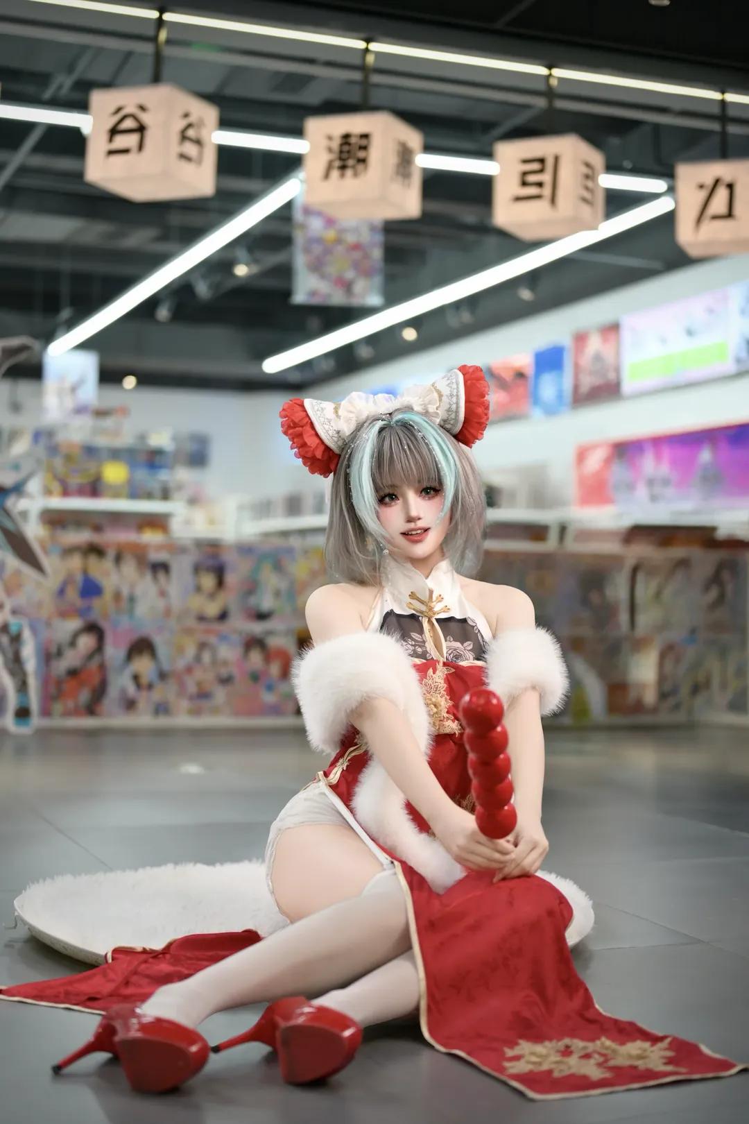 【チェシャー コスプレ】『アズールレーン』の新春チャイナドレス、真剣に向き合ったイベント写真アーカイブ - 2 枚目