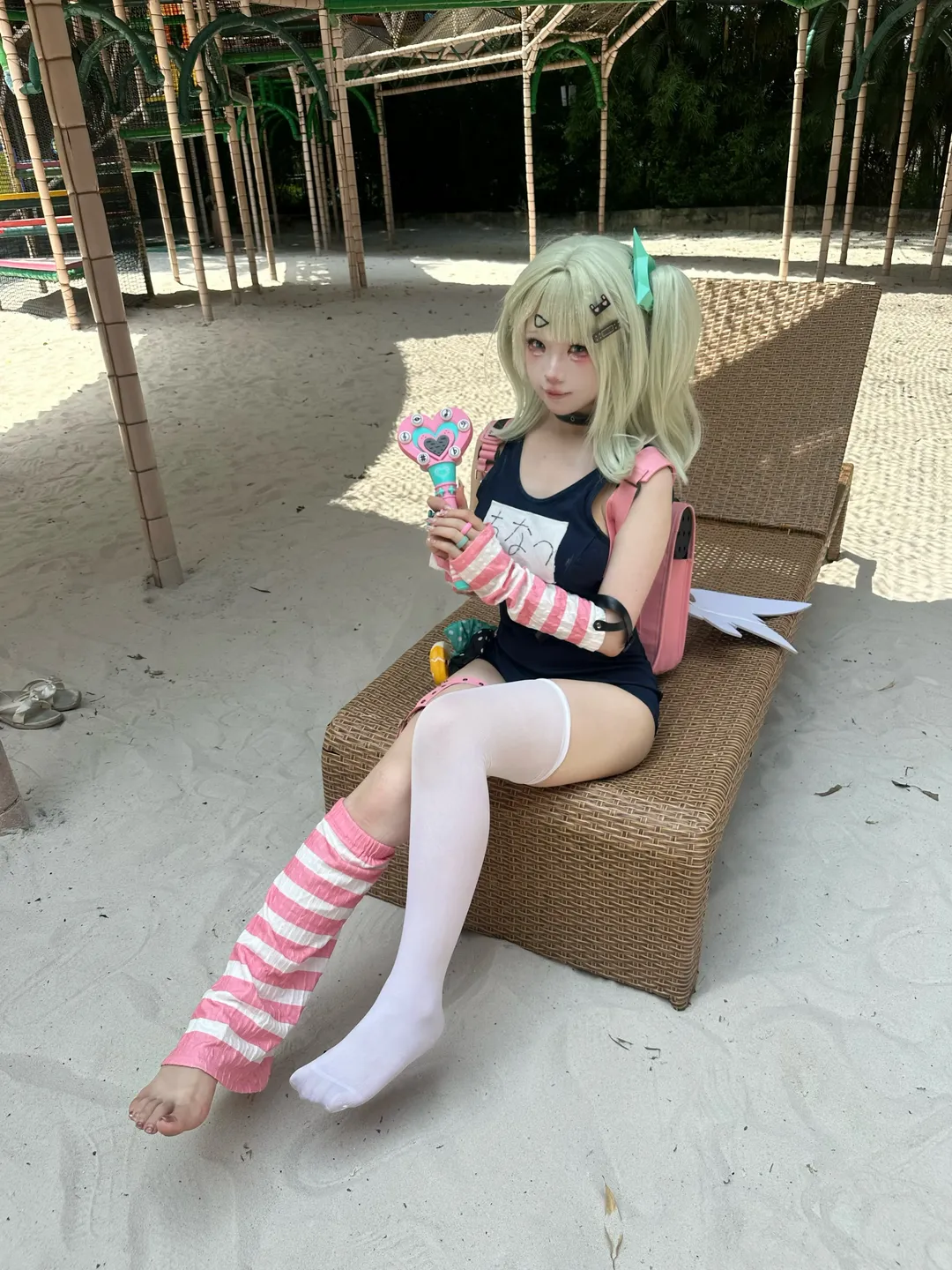 【千夏cos】绝区零长隆水上乐园的夏日清爽出片记录 - 第 1 张