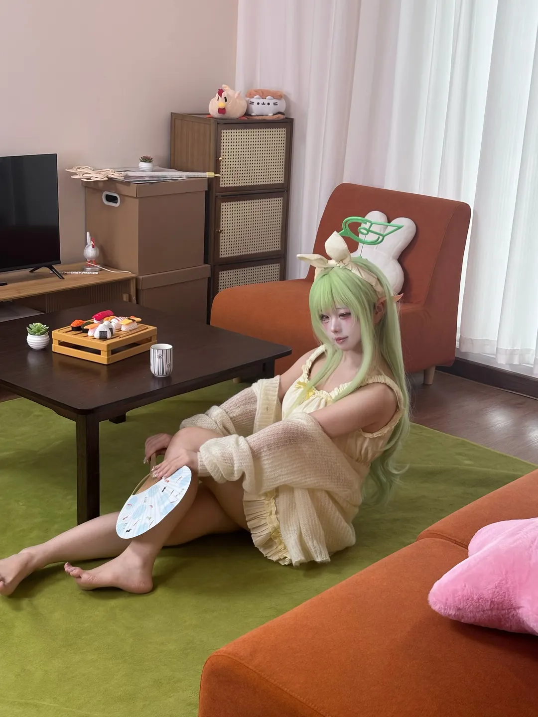 【橘光cos】蔚蓝档案小光的午后时光 - 第 1 张