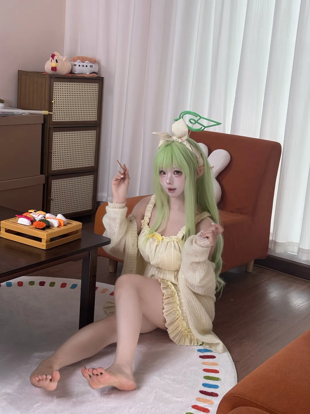 【橘光cos】蔚蓝档案小光的午后时光 - 第 3 张