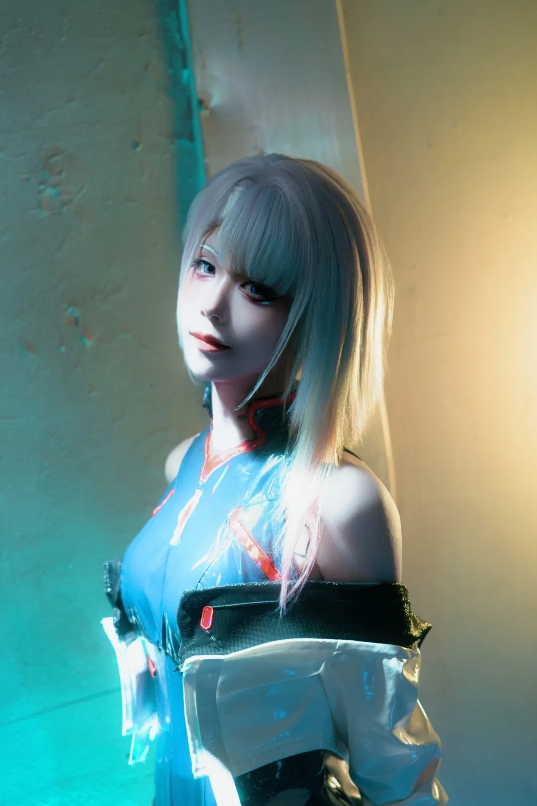 【露西cos】赛博朋克边缘行者 bw漫展场照存档 - 第 1 张