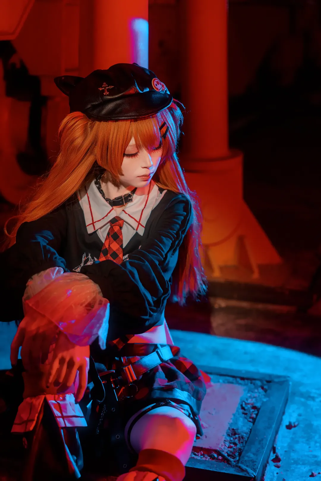 【明日香cos】新世纪福音战士工业废墟夜景记录 - 第 14 张