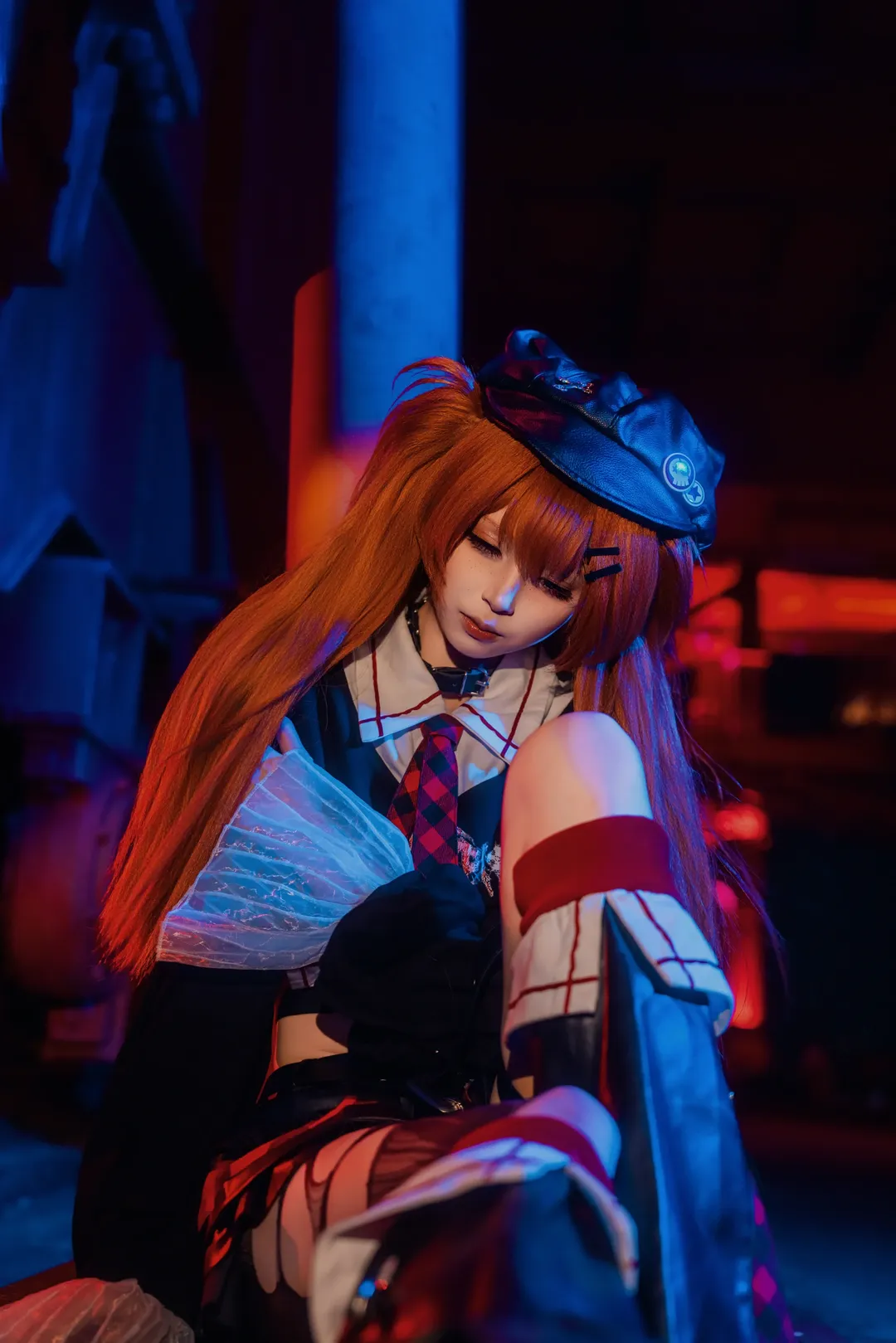 【明日香cos】新世纪福音战士工业废墟夜景记录 - 第 6 张