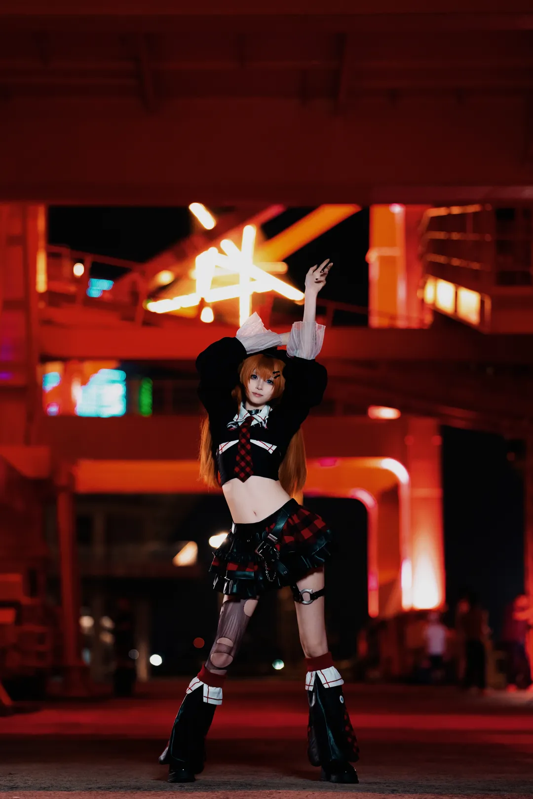 【明日香cos】新世纪福音战士工业废墟夜景记录 - 第 9 张