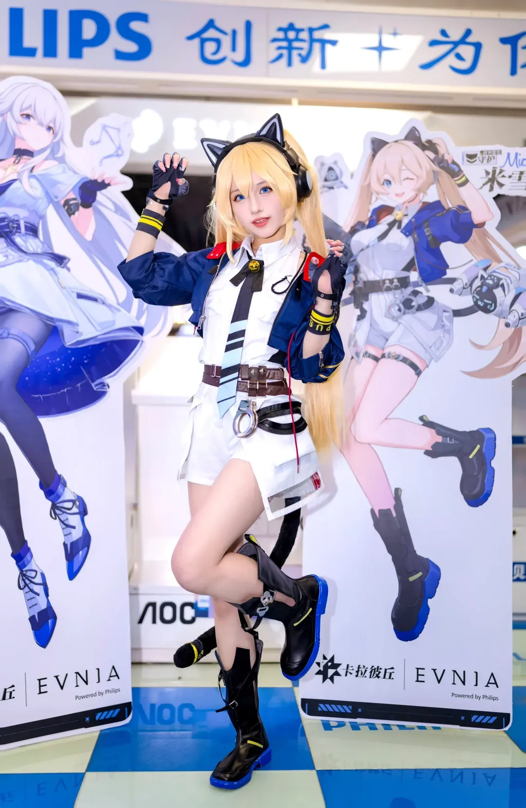 【米雪儿cos】卡拉彼丘的展会现场返图，火力大喵！ - 第 1 张
