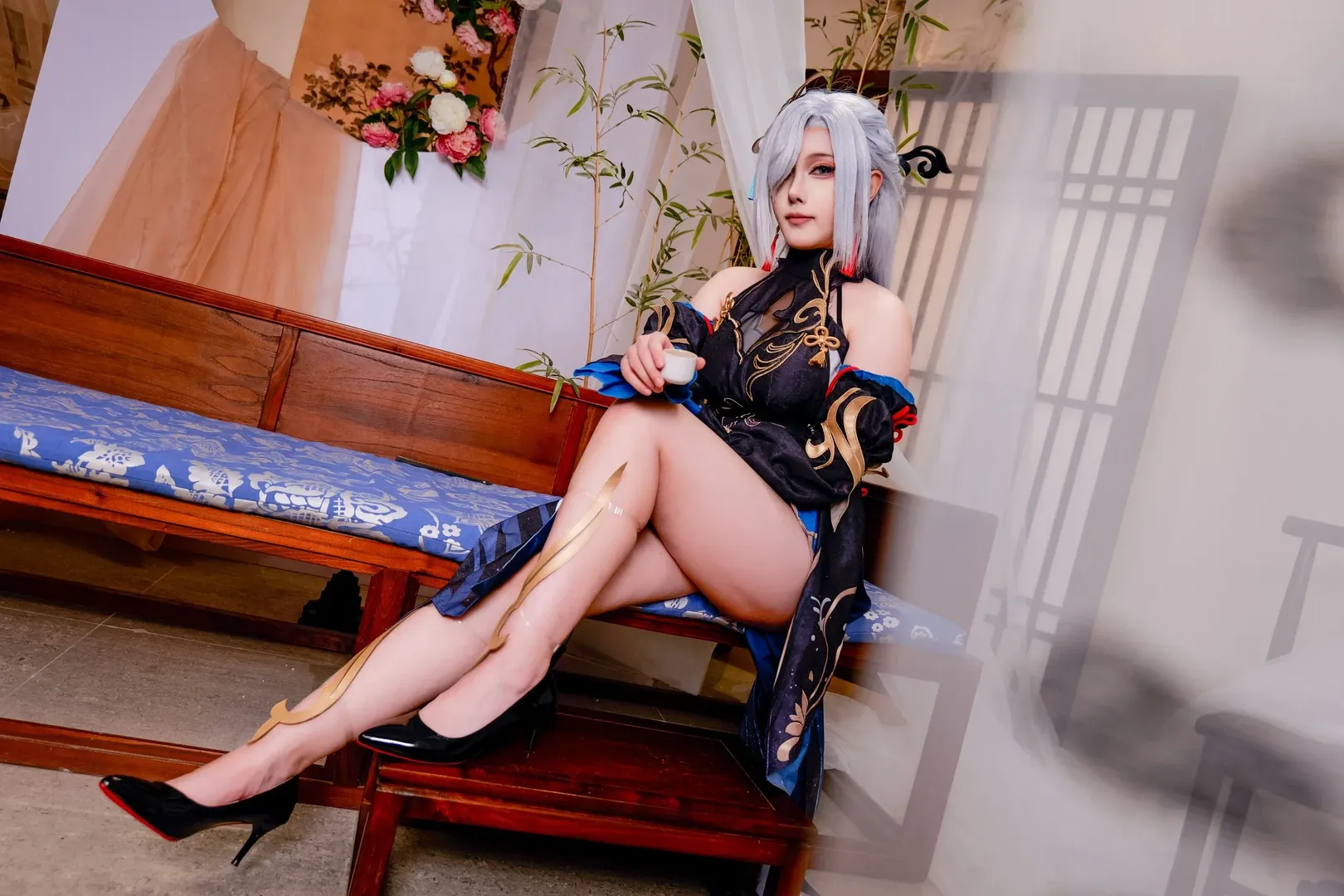 【申鹤cos】原神冷花幽露，若你懂得这份心情 - 第 9 张