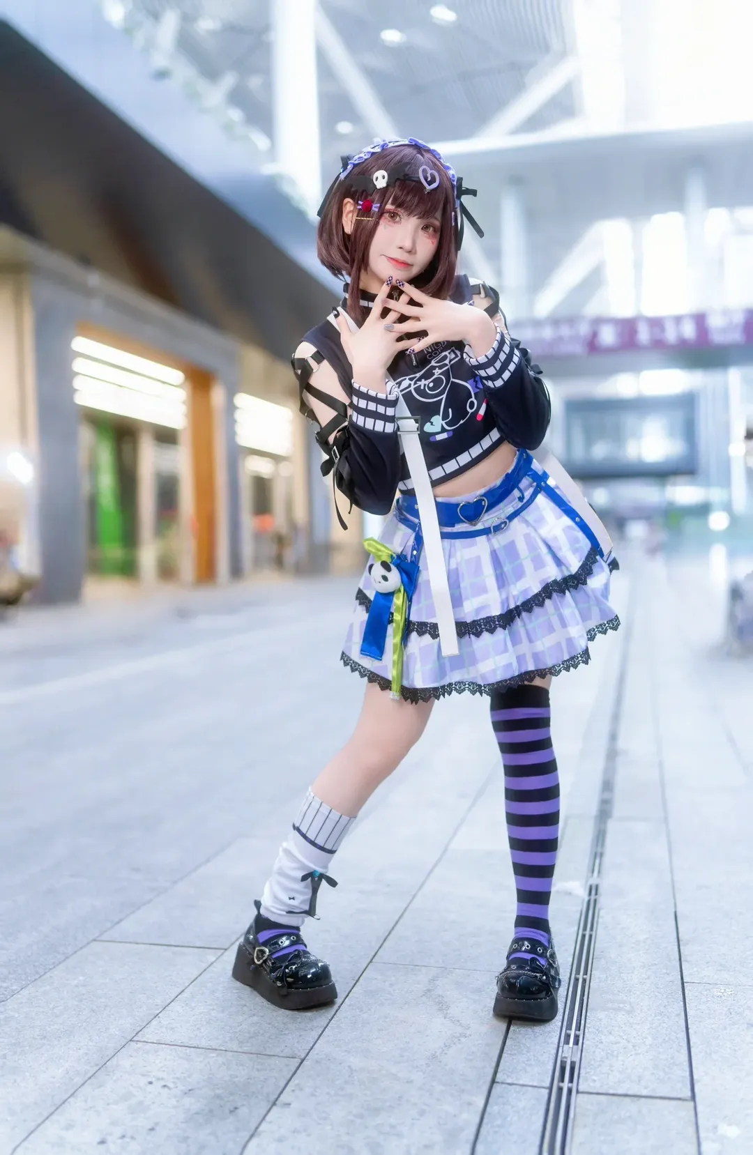 【东云绘名cos】世界计划缤纷舞台！feat.初音未来的亚文化风格写真 - 第 1 张