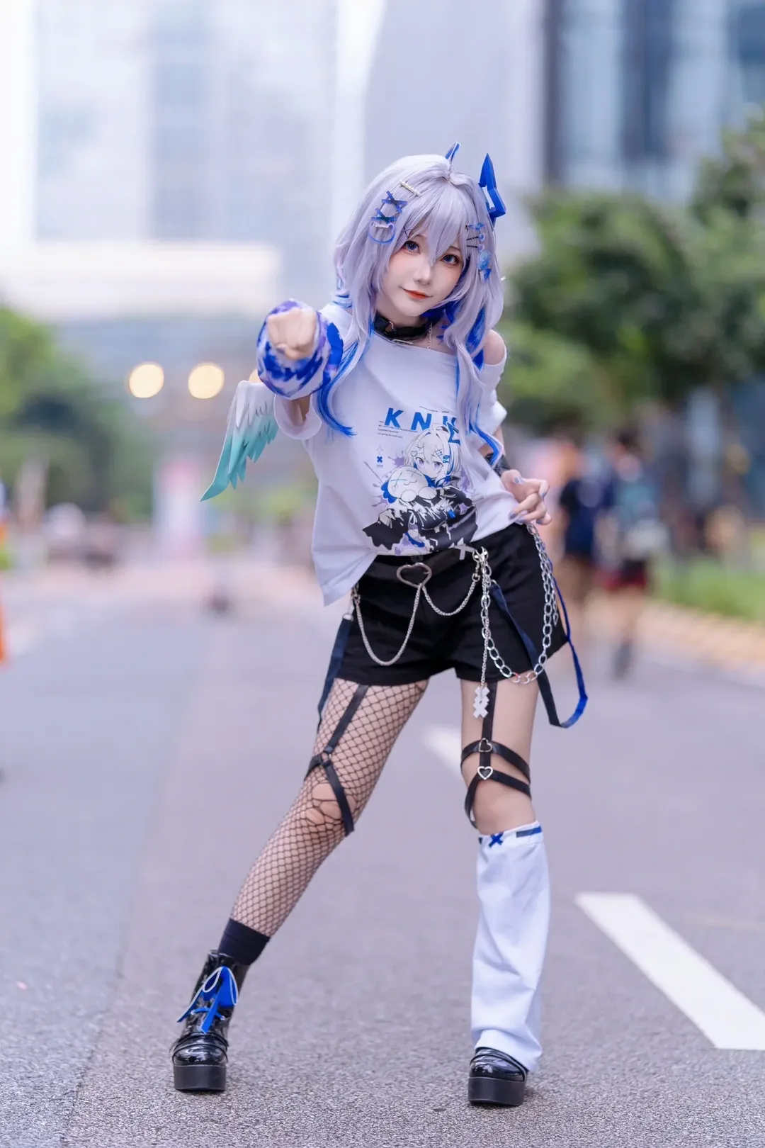 【天音彼方cos】hololive的街头活力 - 第 11 张