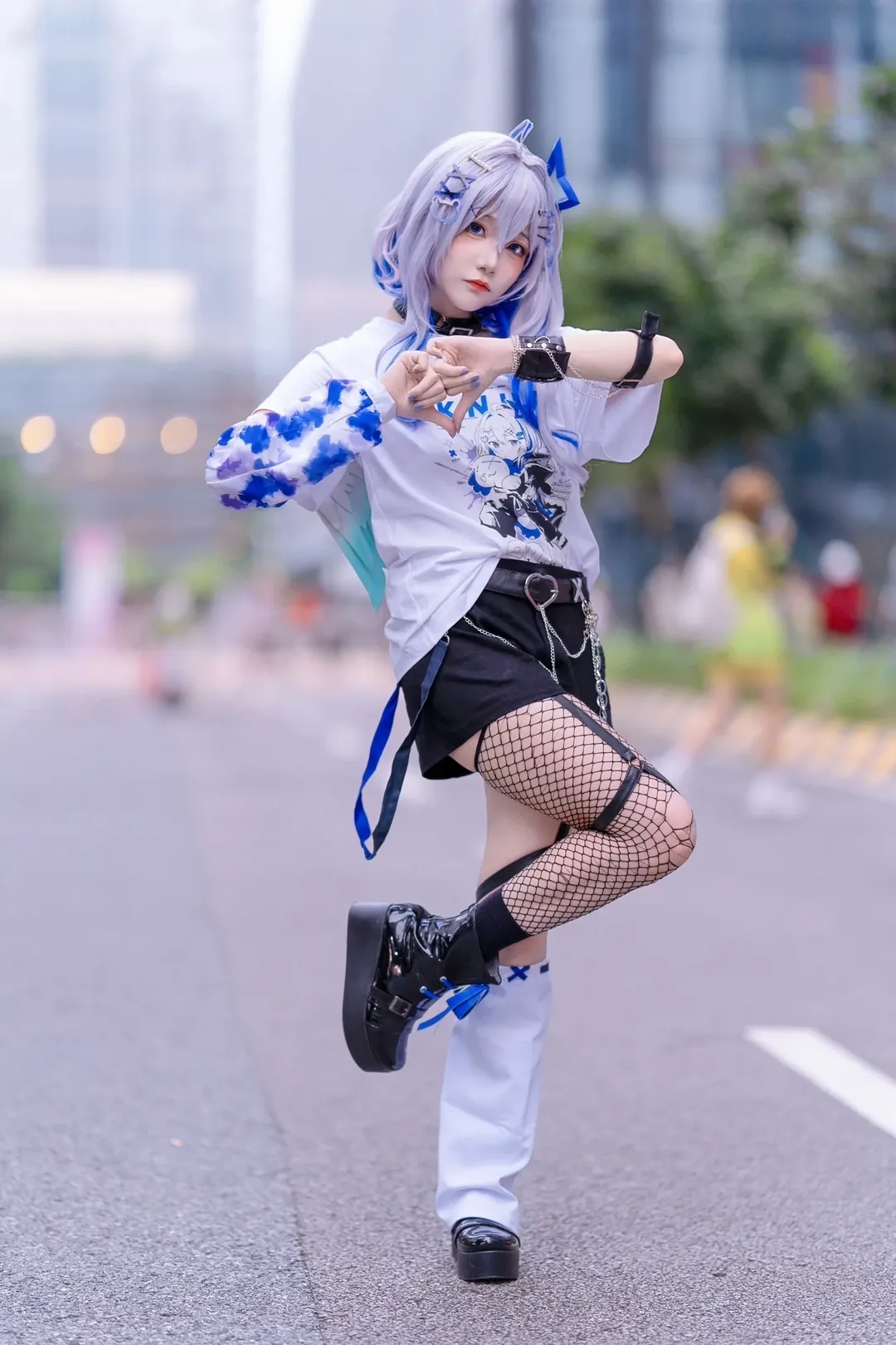 【天音彼方cos】hololive的街头活力 - 第 6 张