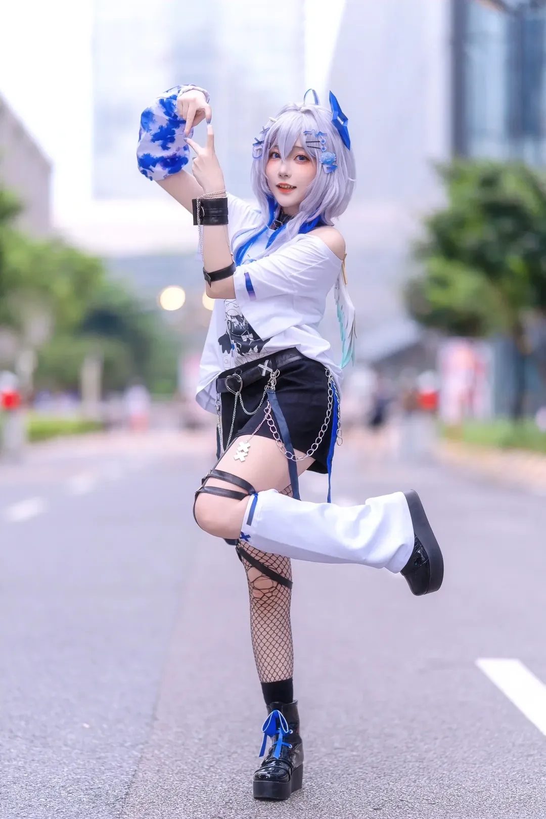【天音彼方cos】hololive的街头活力 - 第 8 张