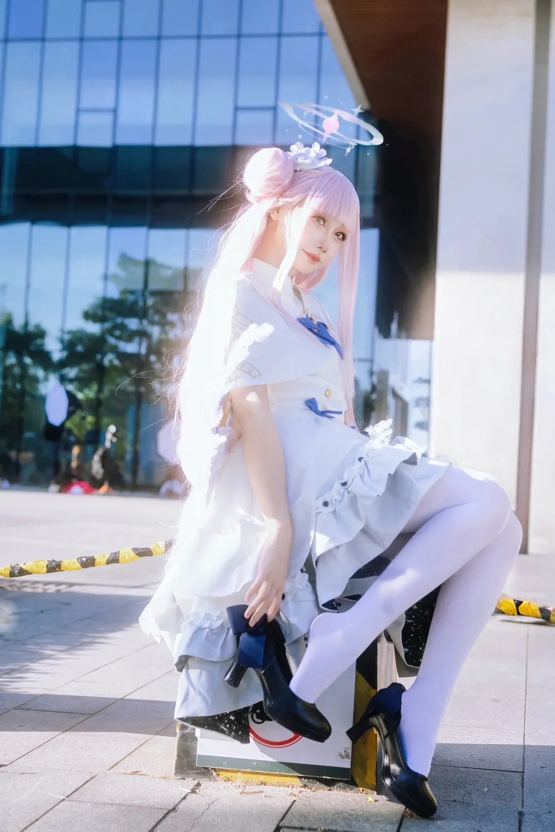 【圣园未花cos】CICF漫展现场，分享这套蔚蓝档案的拍摄记录 - 第 3 张