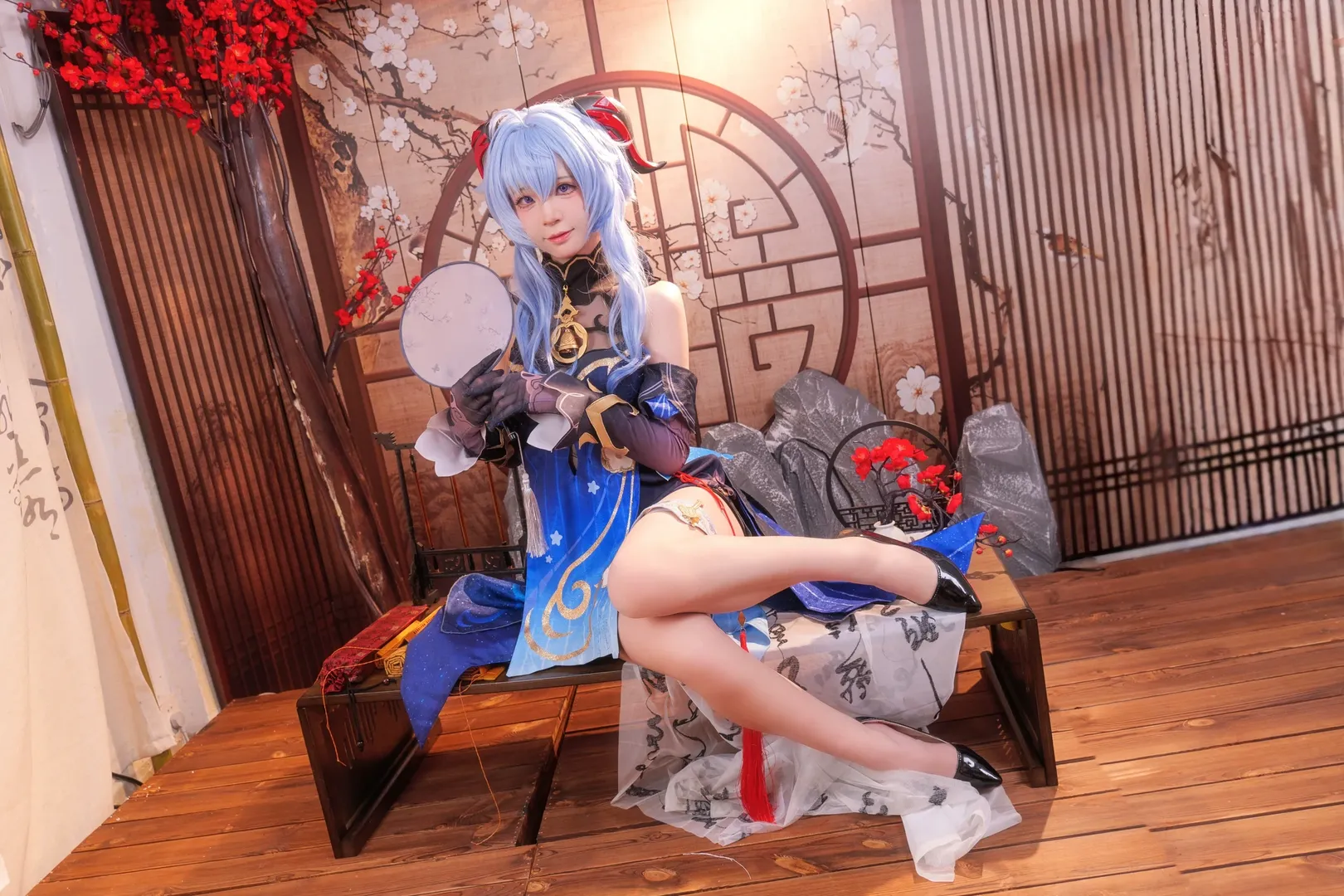 【甘雨cos】海灯节的温柔时光，璃月的风景里藏着诗意 - 第 2 张