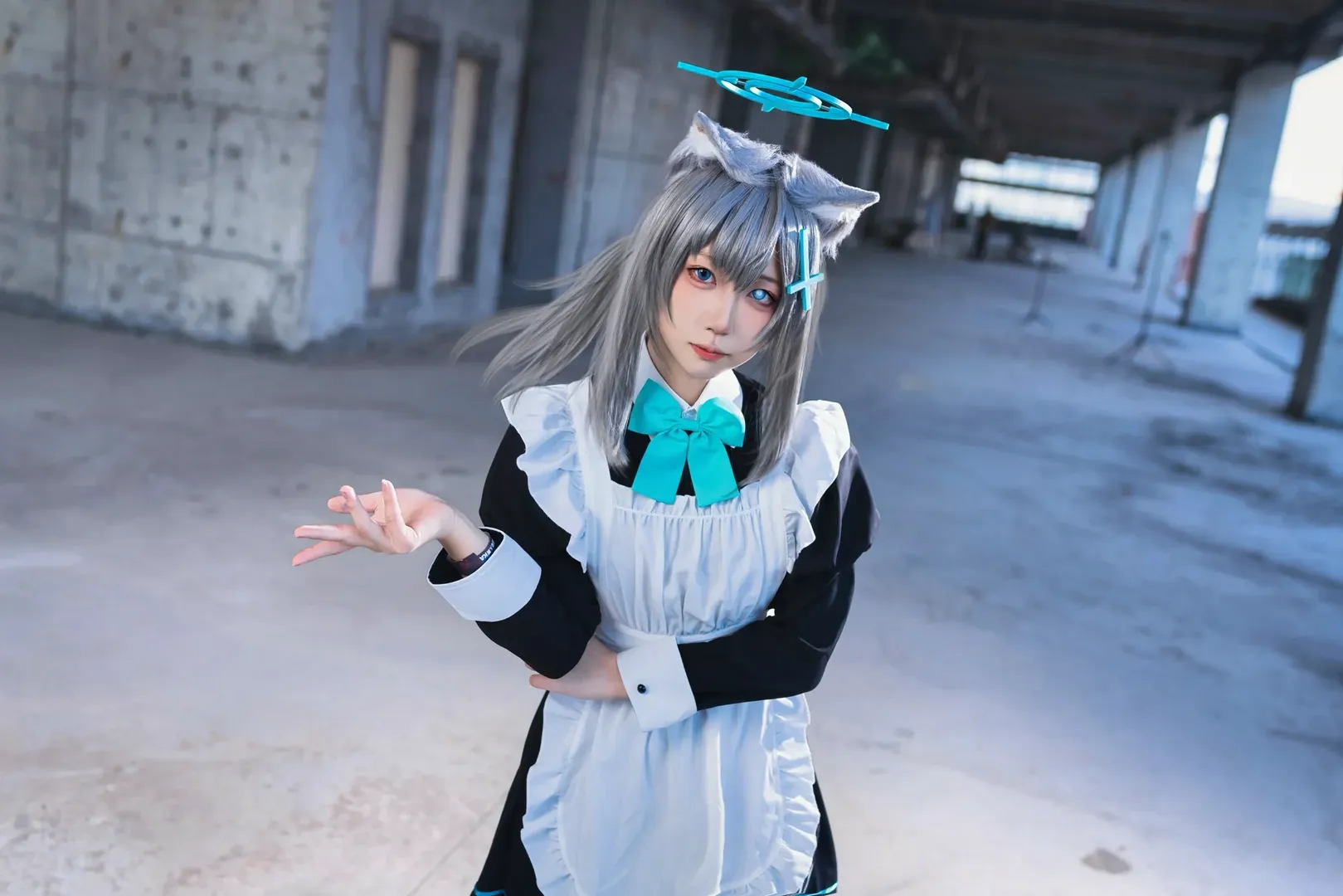 【砂狼白子cos】阿拜多斯的女仆打工日常 - 第 4 张