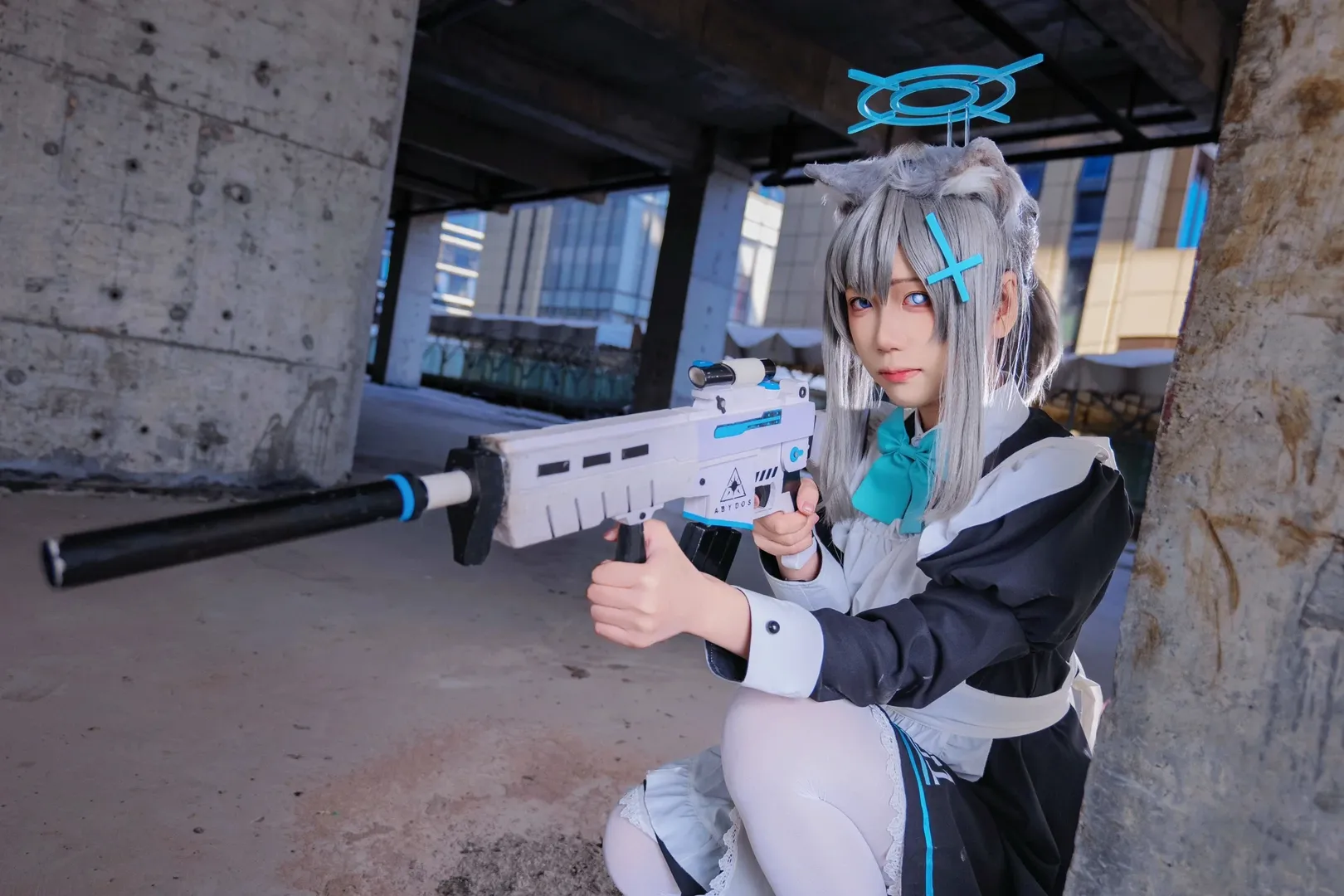 【砂狼白子cos】阿拜多斯的女仆打工日常 - 第 7 张