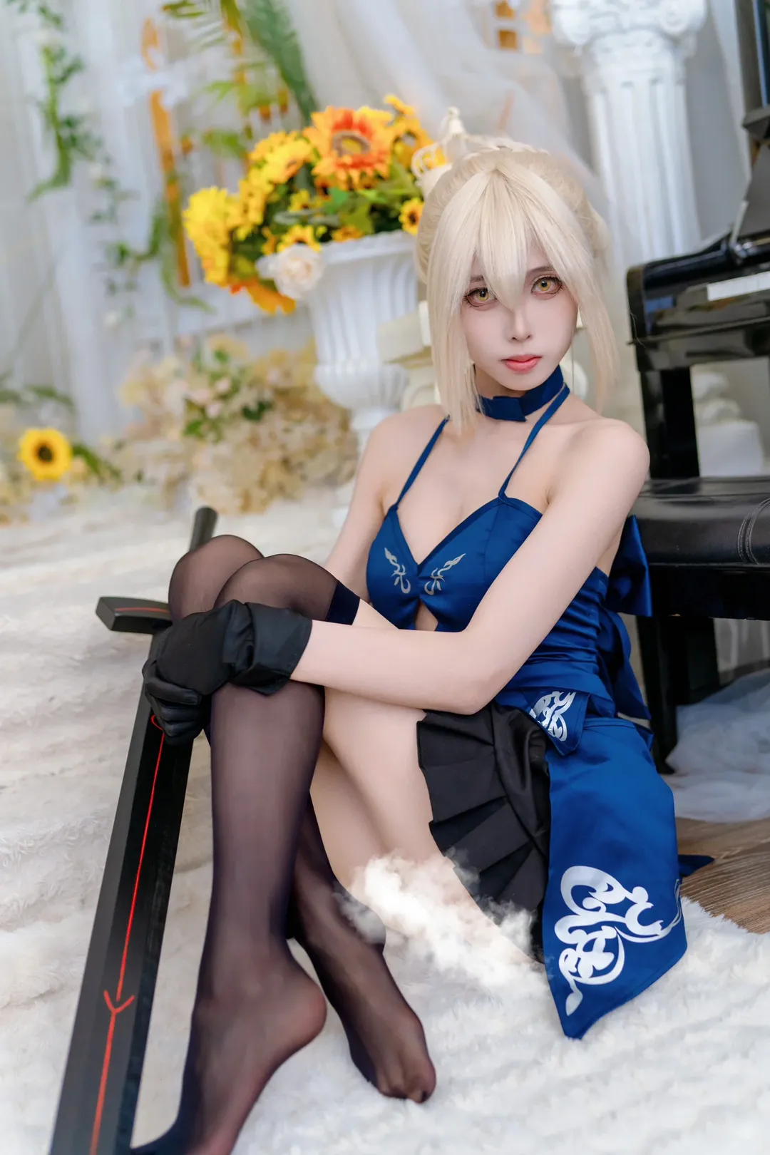 【阿尔托莉雅Alter cos】Fate黑呆正片，执剑的暗黑骑士王 - 第 8 张