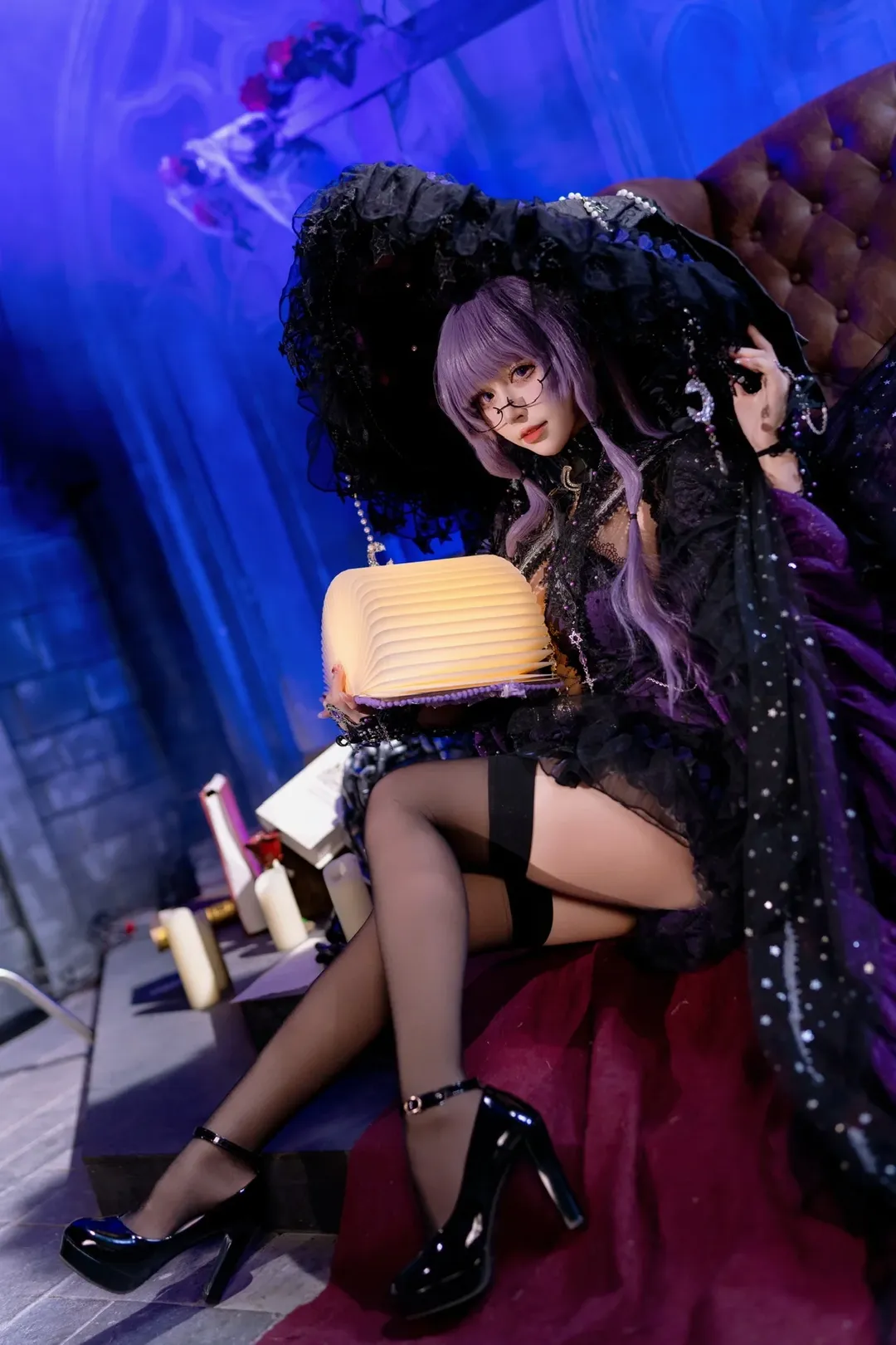 【帕秋莉cos】東方Project 紅魔館的魔法使守護者 - 第 1 張