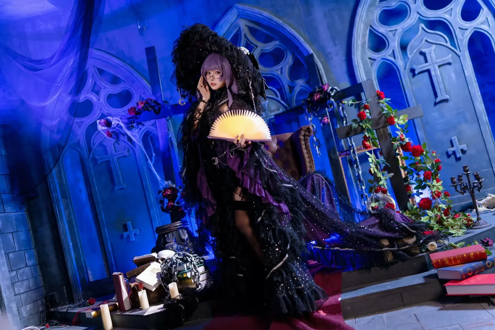 【帕秋莉cos】東方Project 紅魔館的魔法使守護者 - 第 12 張