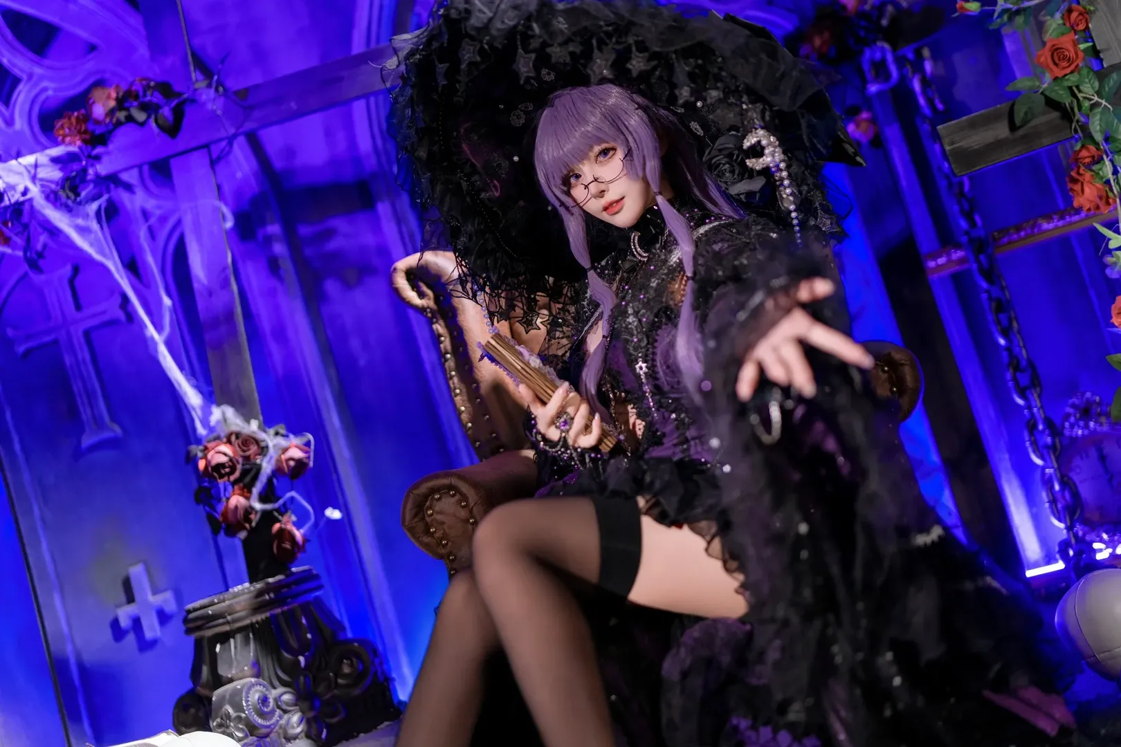 【帕秋莉cos】東方Project 紅魔館的魔法使守護者 - 第 5 張