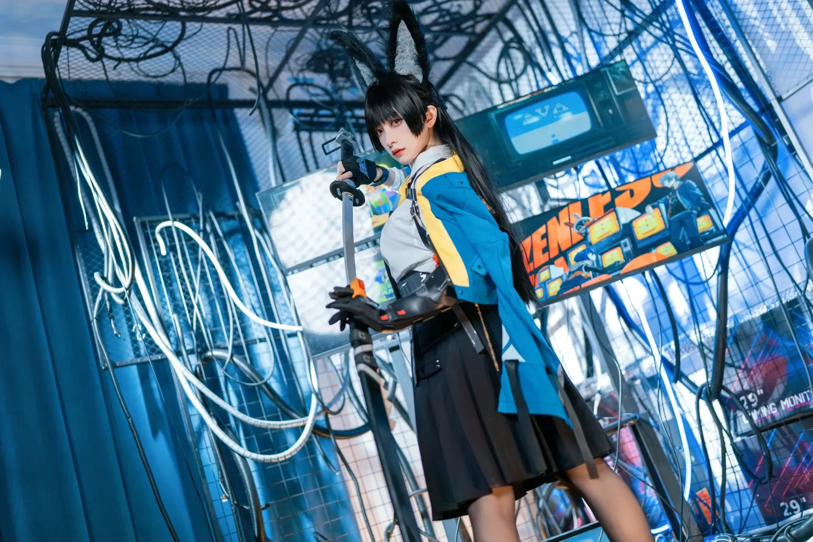 【星见雅cos】绝区零新艾利都任务执行中 - 第 5 张