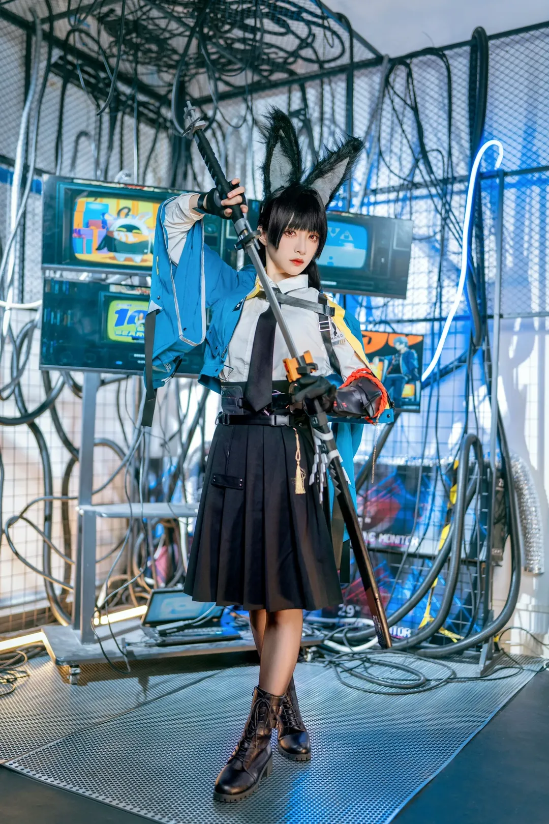 【星见雅cos】绝区零新艾利都任务执行中 - 第 9 张