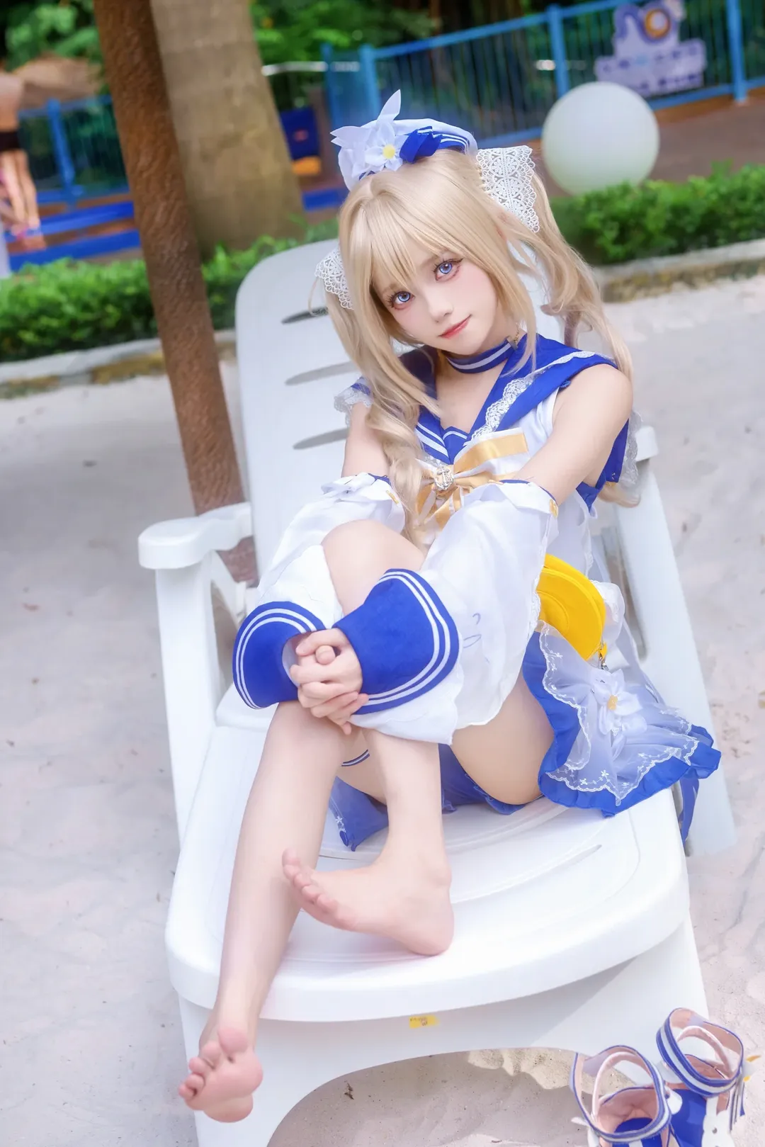 【芭芭拉cos】长隆水上二次元派对清凉夏日记录 - 第 2 张