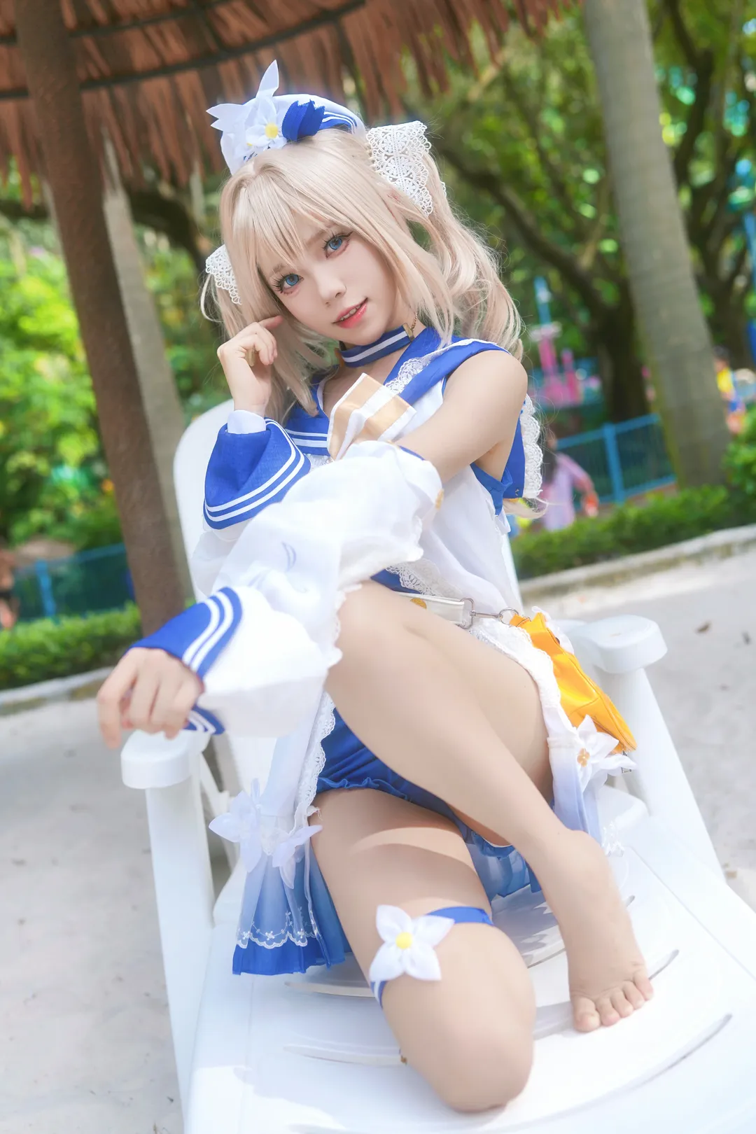 【芭芭拉cos】长隆水上二次元派对清凉夏日记录 - 第 4 张