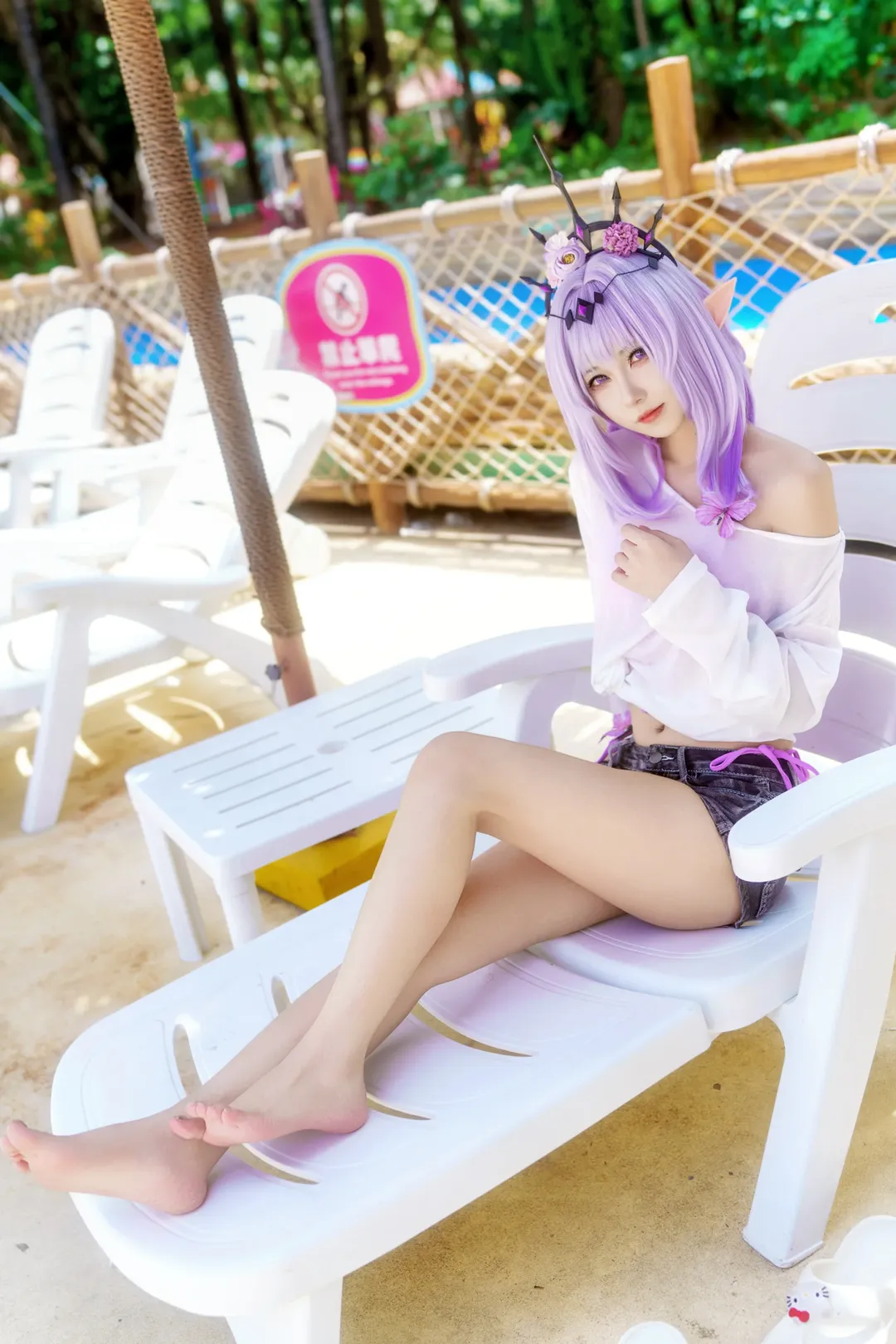 【遐蝶cos】帶你們去冥河泳池玩水，崩壞星穹鐵道的夏日派對 - 第 3 張