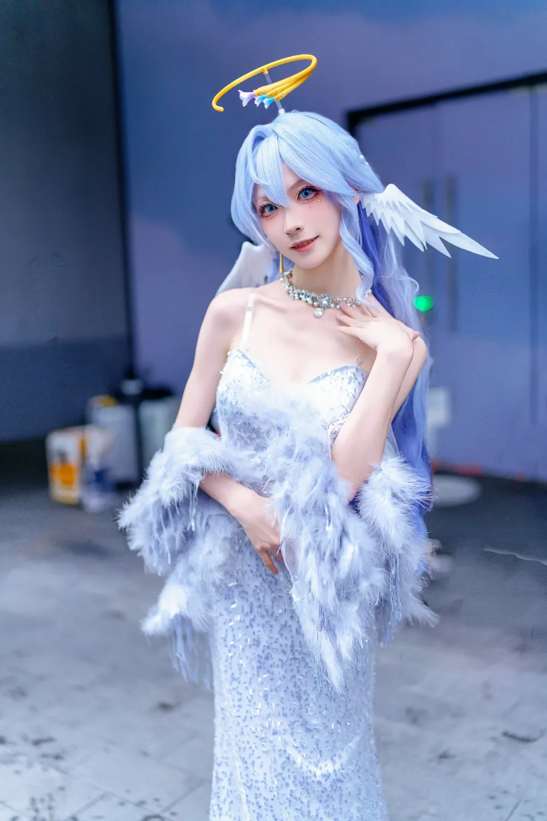 【知更鸟cos】崩坏星穹铁道天使造型漫展返图 - 第 6 张