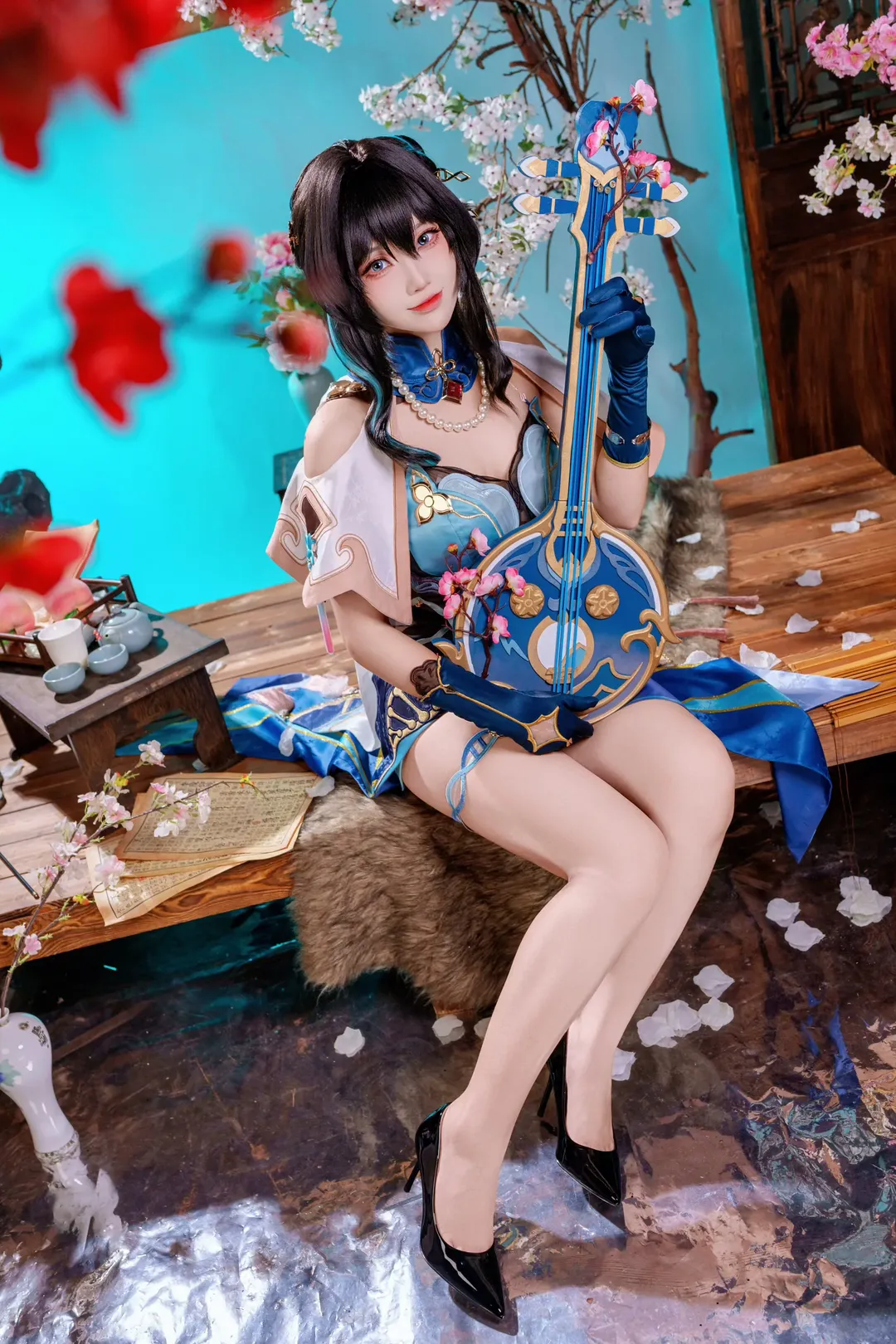 【阮梅cos】崩壞星穹鐵道 生命科學與古風交織的夢幻瞬間 - 第 4 張