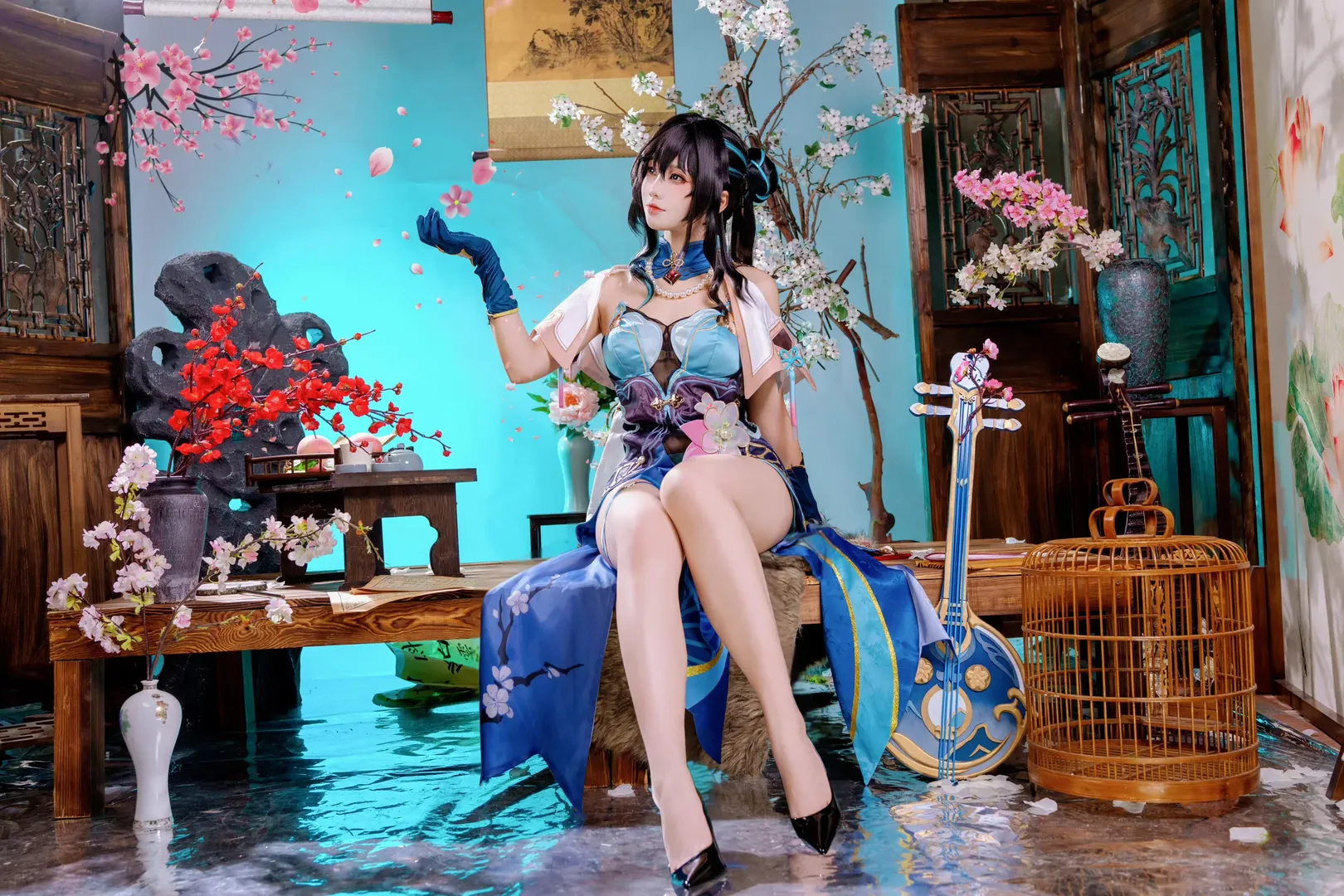 【阮梅cos】崩壞星穹鐵道 生命科學與古風交織的夢幻瞬間 - 第 7 張