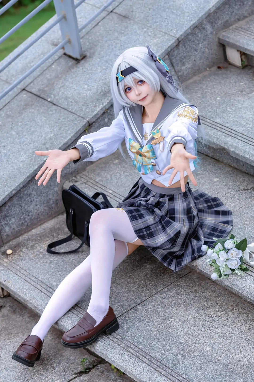 【流萤cos】崩坏星穹铁道：一封春日来信的拍摄记录 - 第 1 张