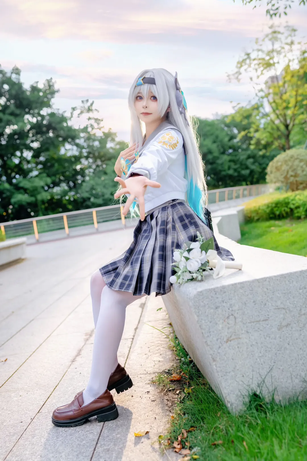 【流萤cos】崩坏星穹铁道：一封春日来信的拍摄记录 - 第 3 张