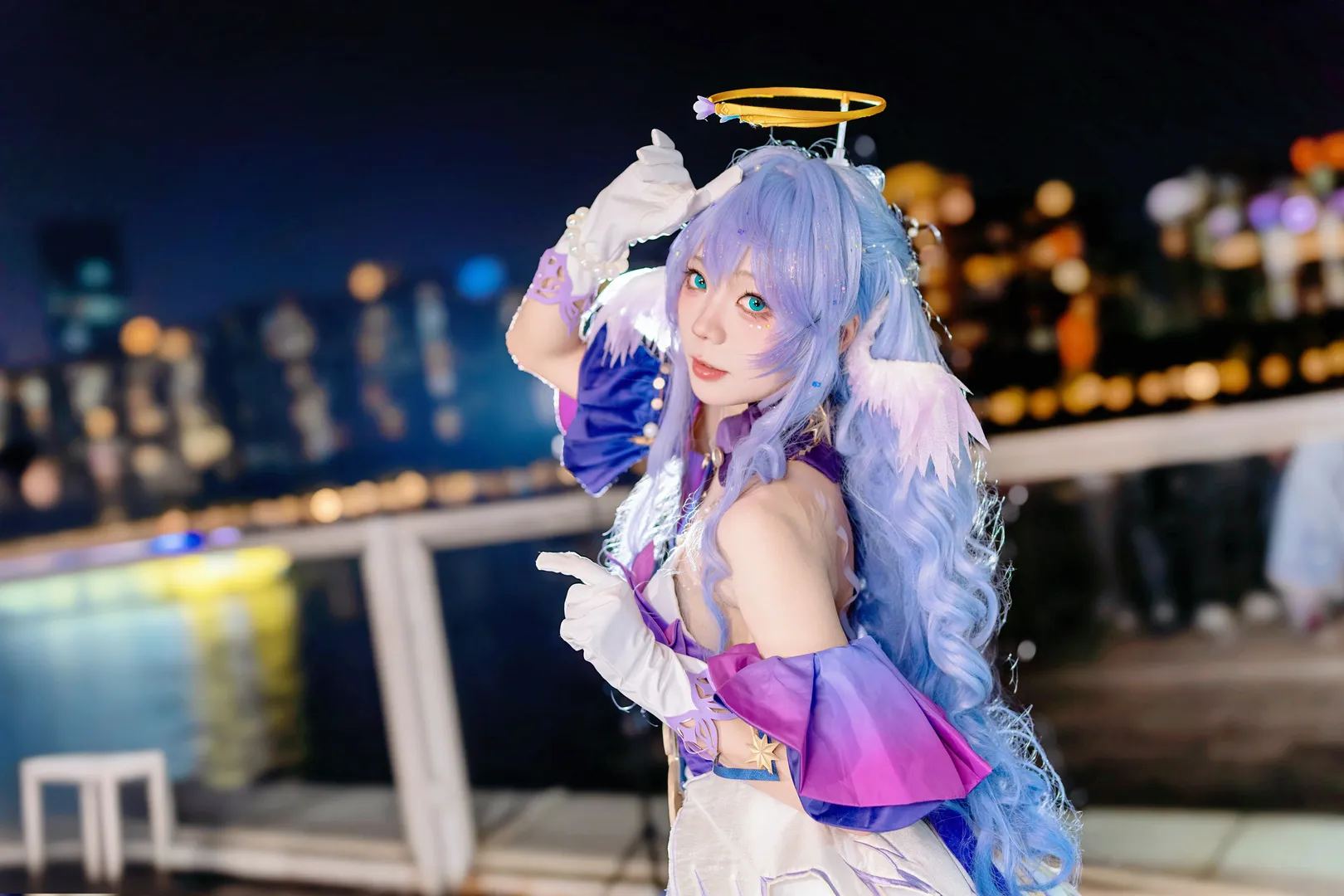 【知更鸟cos】琶醍夜场的星轨与歌谣，崩坏星穹铁道 - 第 4 张