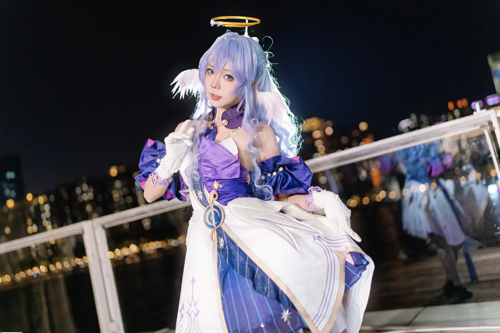 【知更鸟cos】琶醍夜场的星轨与歌谣，崩坏星穹铁道 - 第 6 张