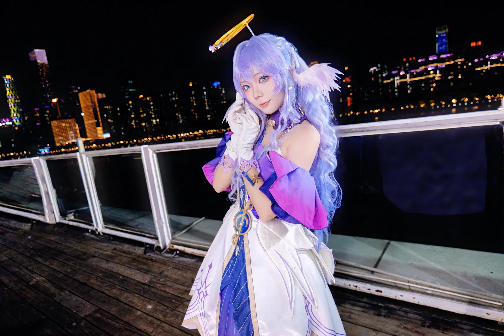 【知更鸟cos】琶醍夜场的星轨与歌谣，崩坏星穹铁道 - 第 9 张