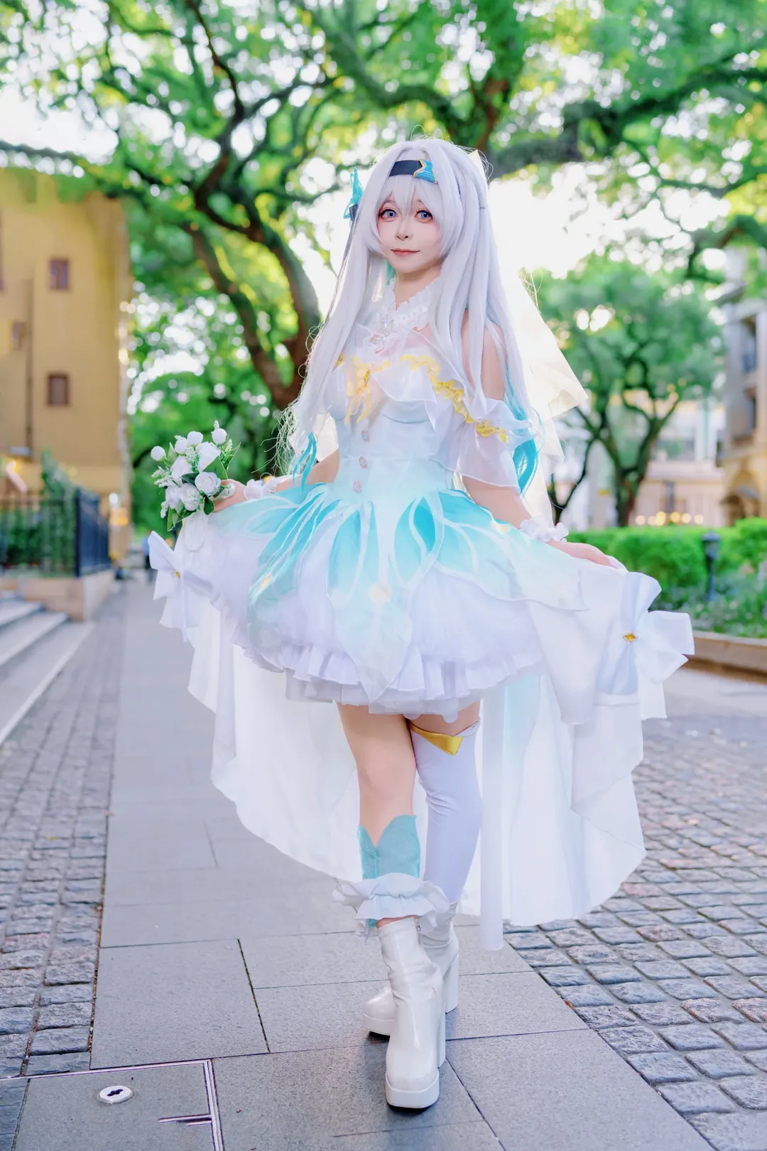 【流螢cos】崩壞星穹鐵道，花嫁造型完美呈現 - 第 2 張