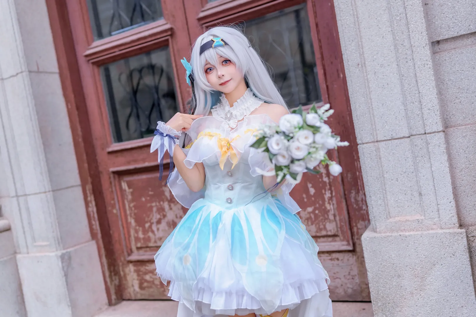 【流螢cos】崩壞星穹鐵道，花嫁造型完美呈現 - 第 3 張
