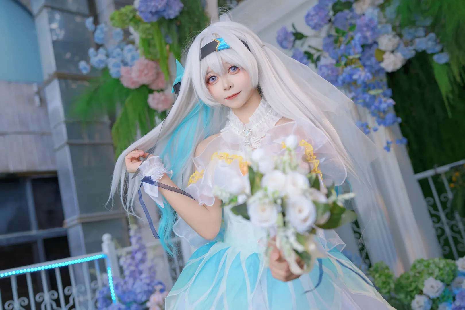 【流螢cos】崩壞星穹鐵道，花嫁造型完美呈現 - 第 5 張