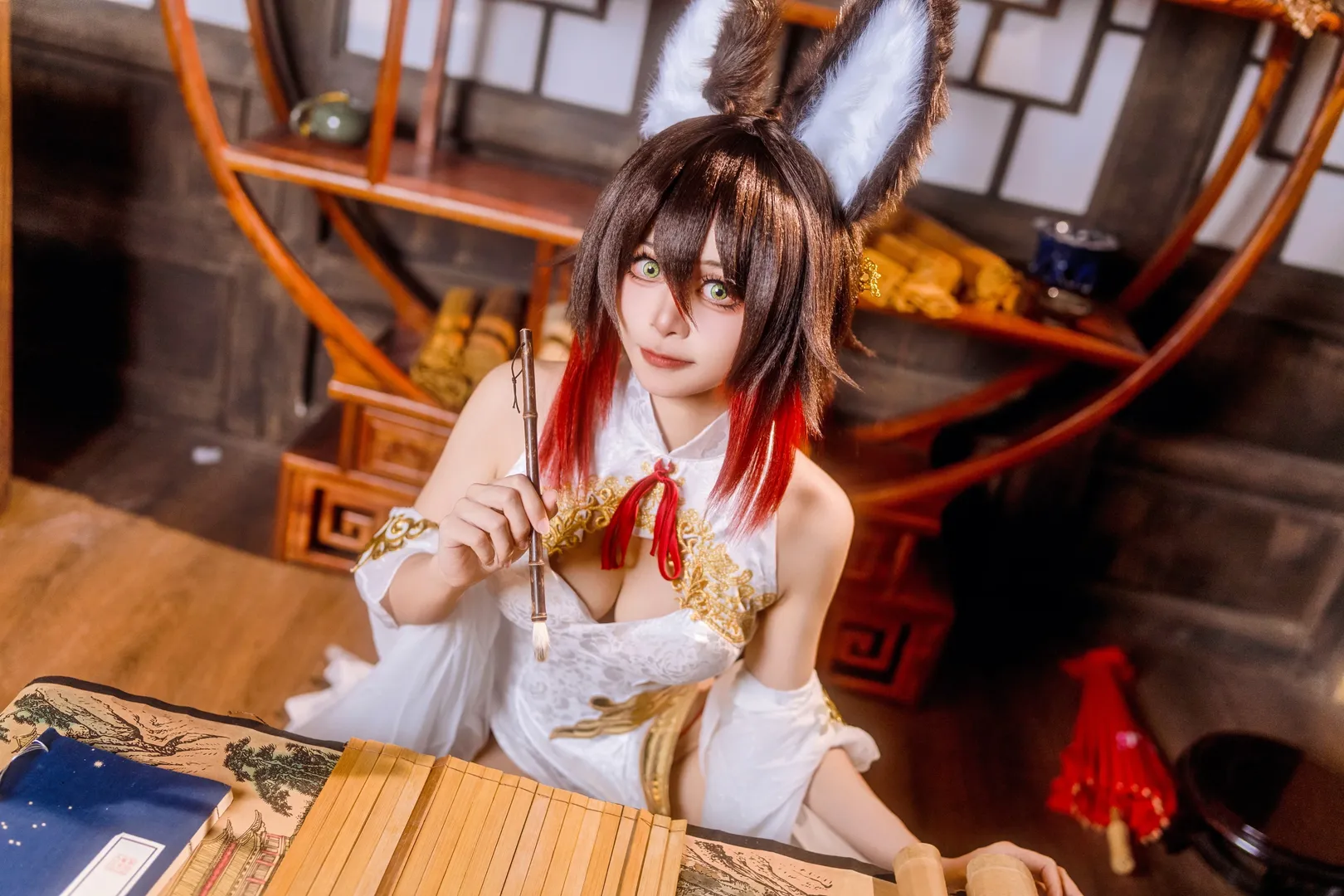 【停云cos】崩坏星穹铁道停云旗袍写真 - 第 2 张