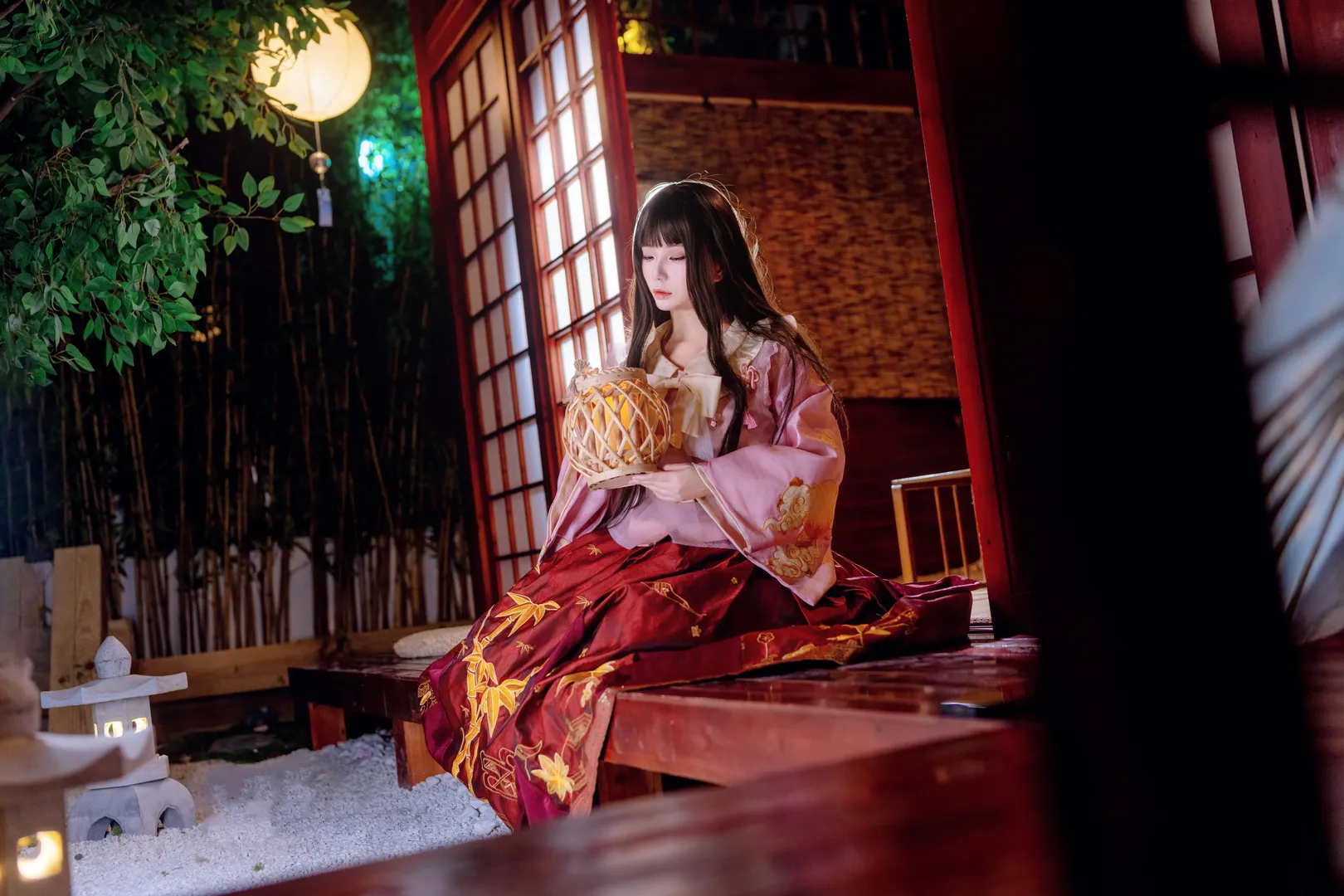 【蓬莱山辉夜cos】月宫仙子的和风瞬间 - 第 1 张