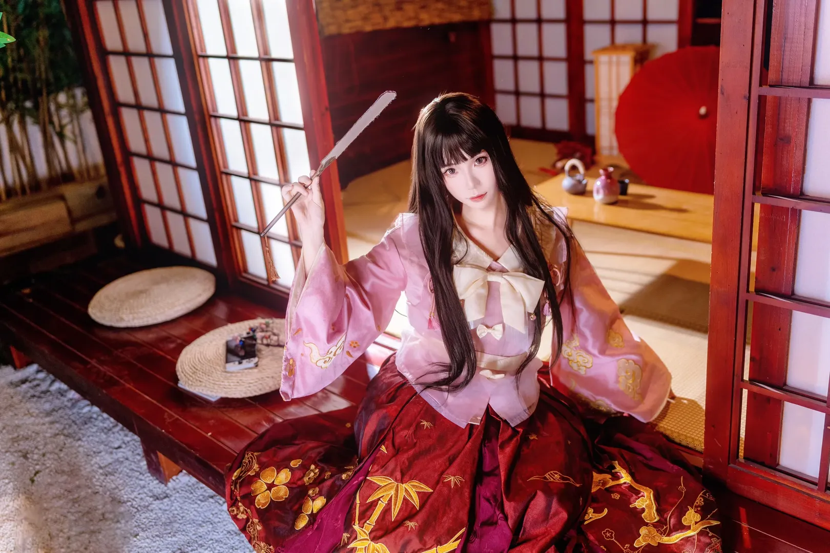 【蓬莱山辉夜cos】月宫仙子的和风瞬间 - 第 2 张
