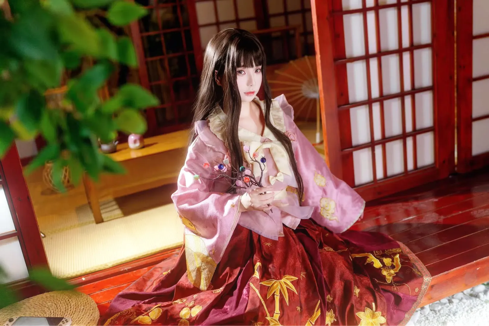 【蓬莱山辉夜cos】月宫仙子的和风瞬间 - 第 3 张