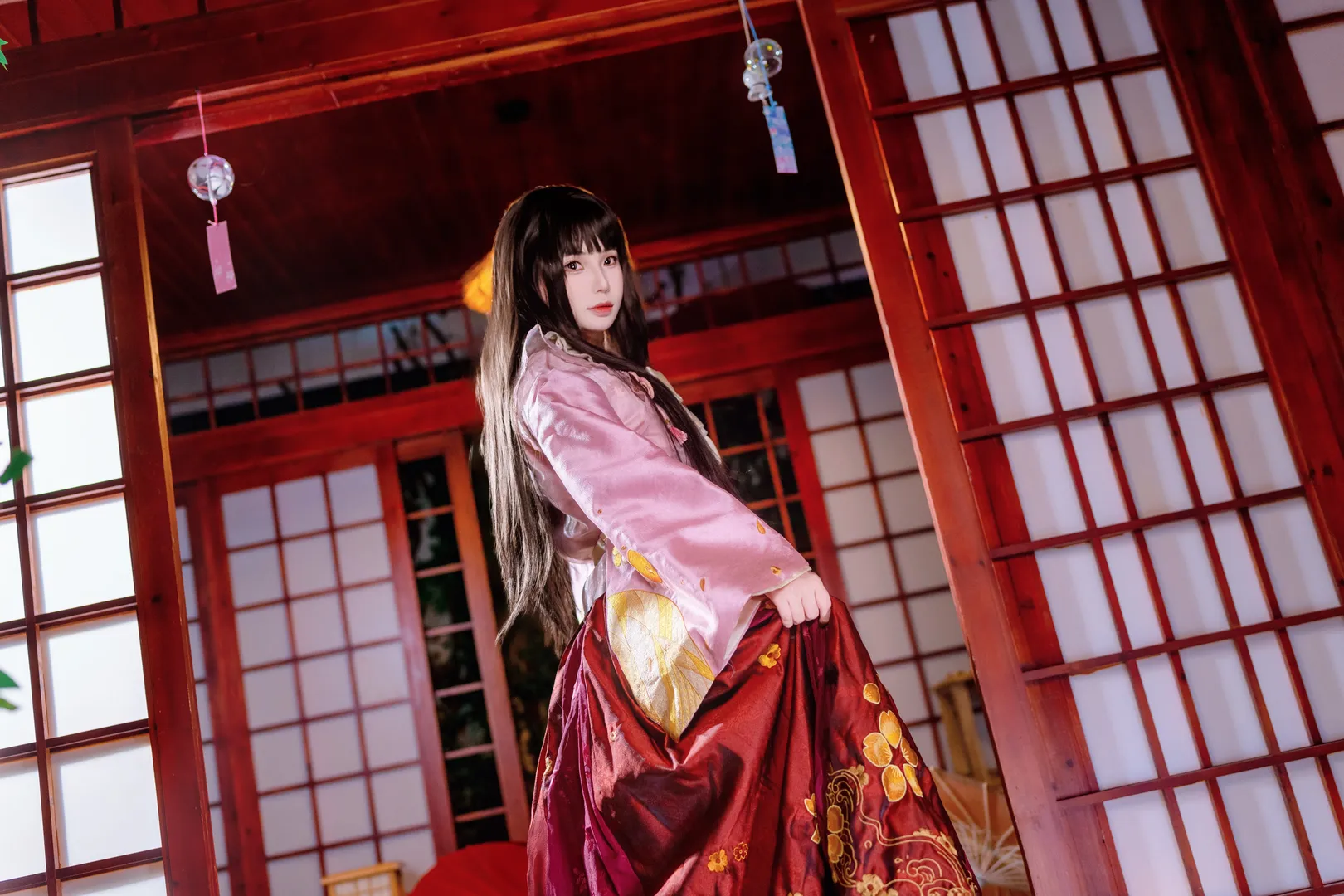 【蓬莱山辉夜cos】月宫仙子的和风瞬间 - 第 4 张