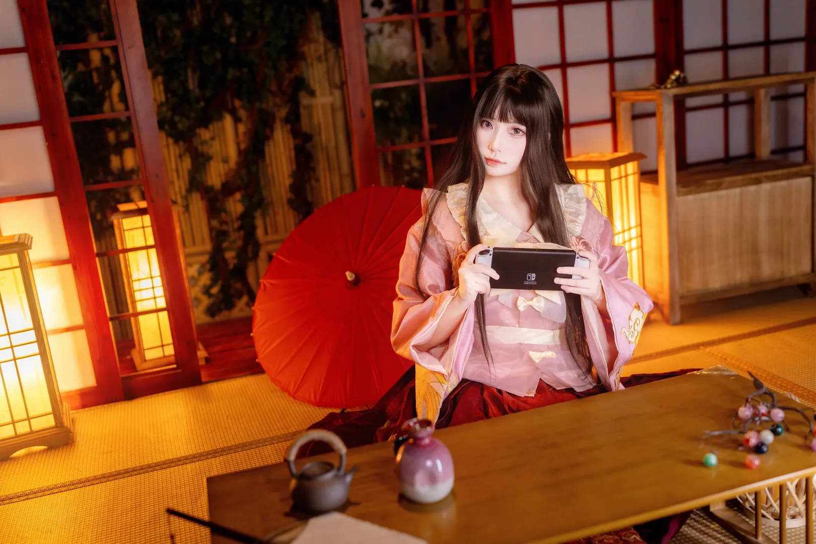 【蓬莱山辉夜cos】月宫仙子的和风瞬间 - 第 5 张