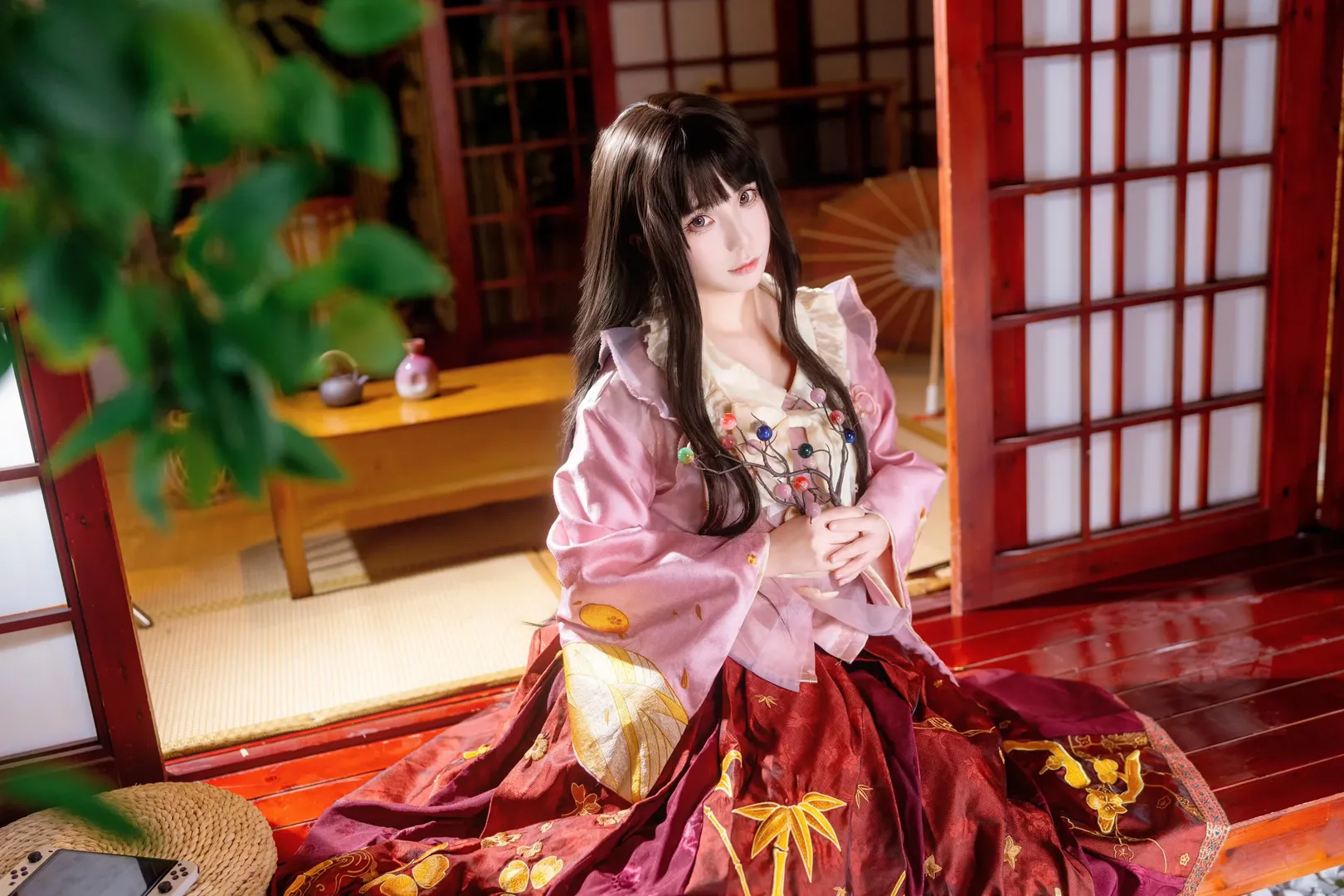 【蓬莱山辉夜cos】月宫仙子的和风瞬间 - 第 6 张