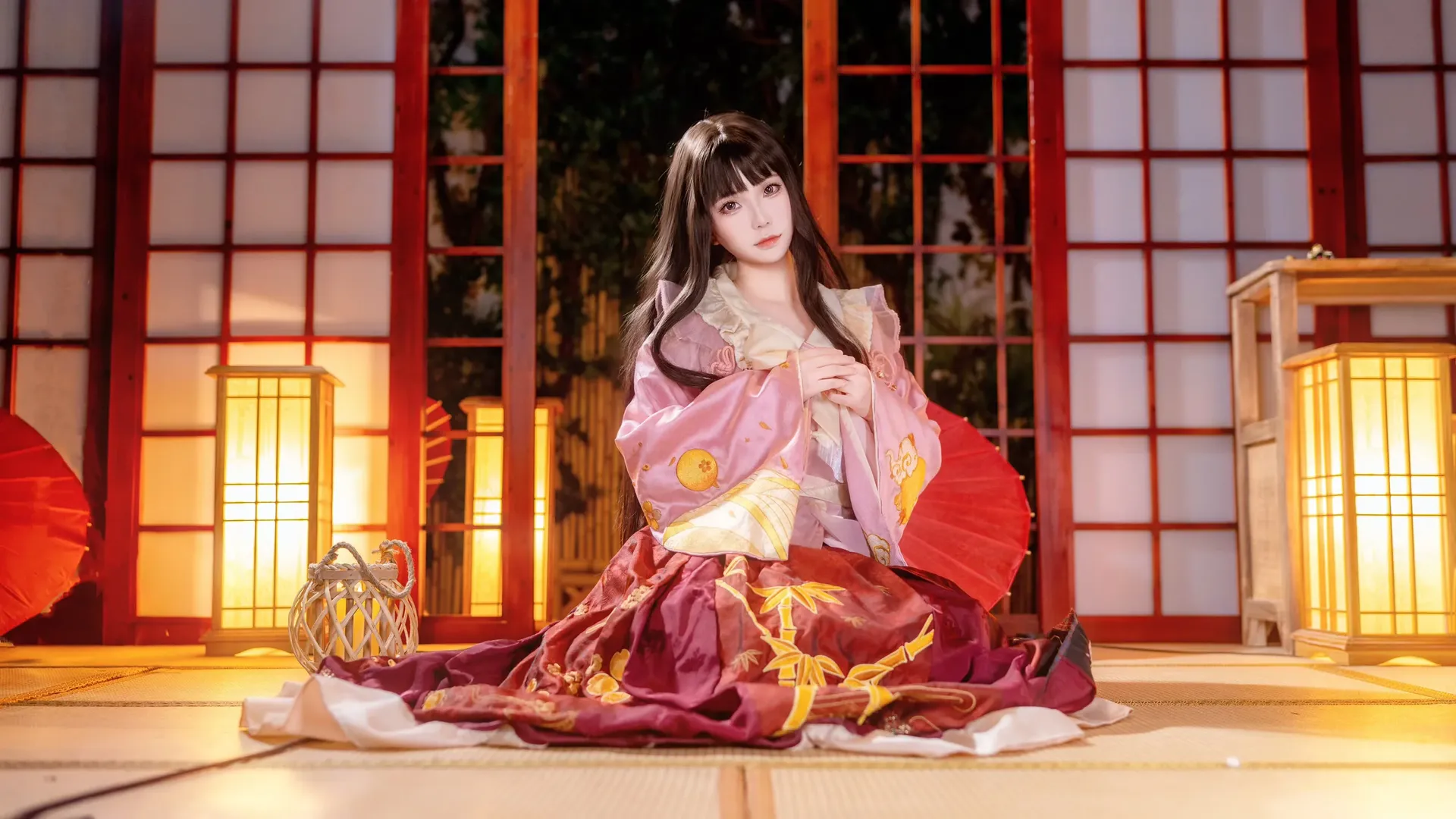 【蓬莱山辉夜cos】月宫仙子的和风瞬间 - 第 7 张